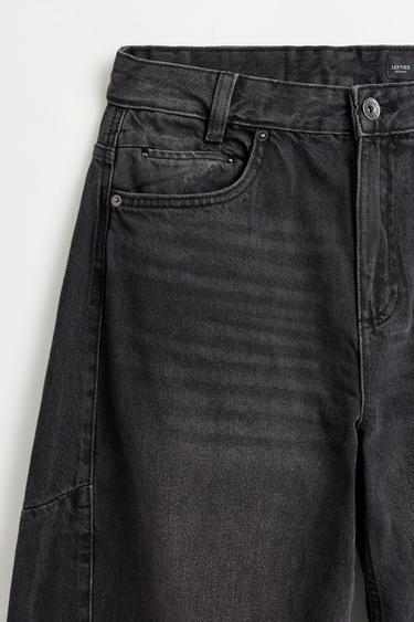 Barrel jeans — CHARCOAL 2