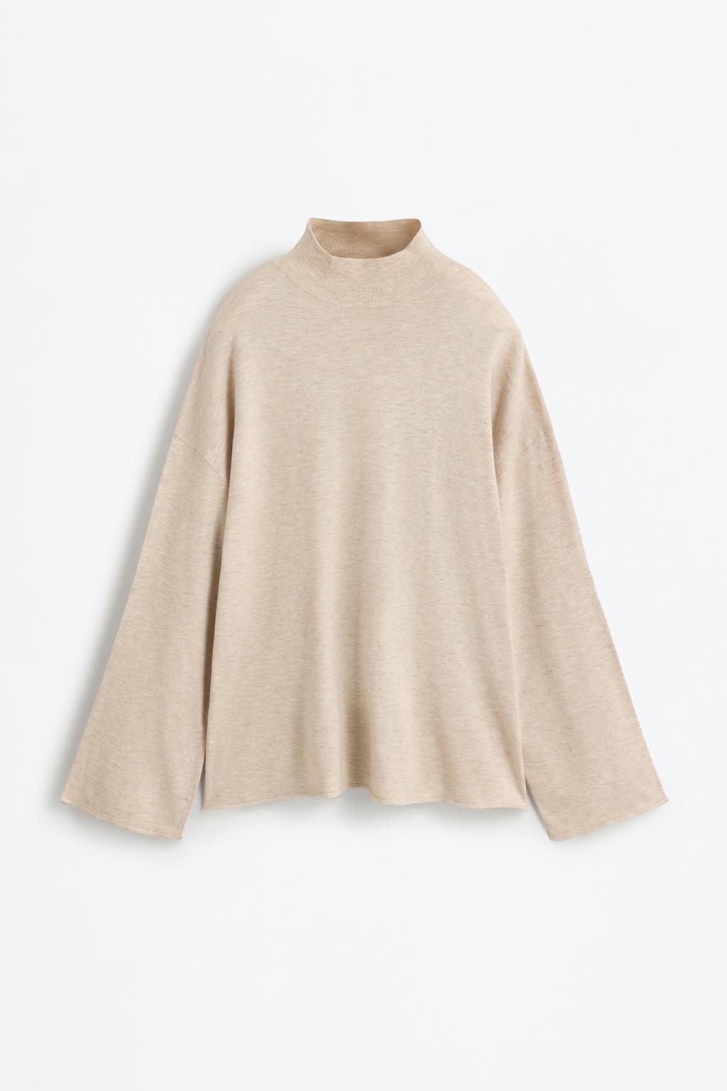 Camisola de malha oversize