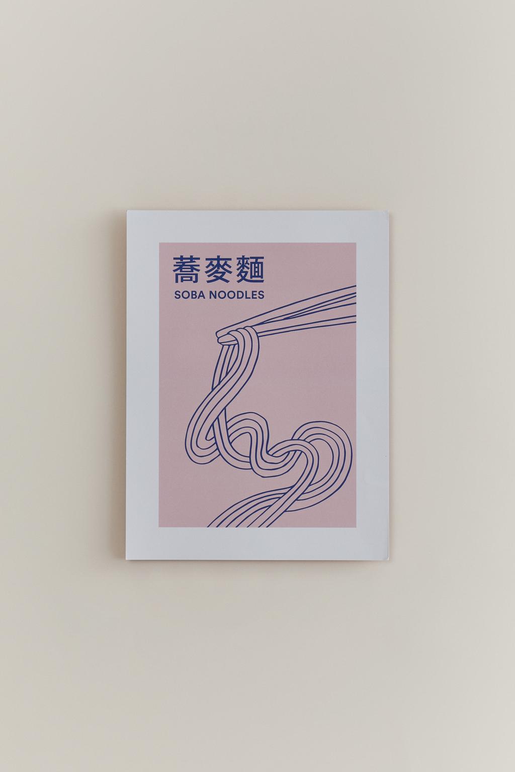 Pòster Soba Noodles de POSTERY (30 x 40 cm)