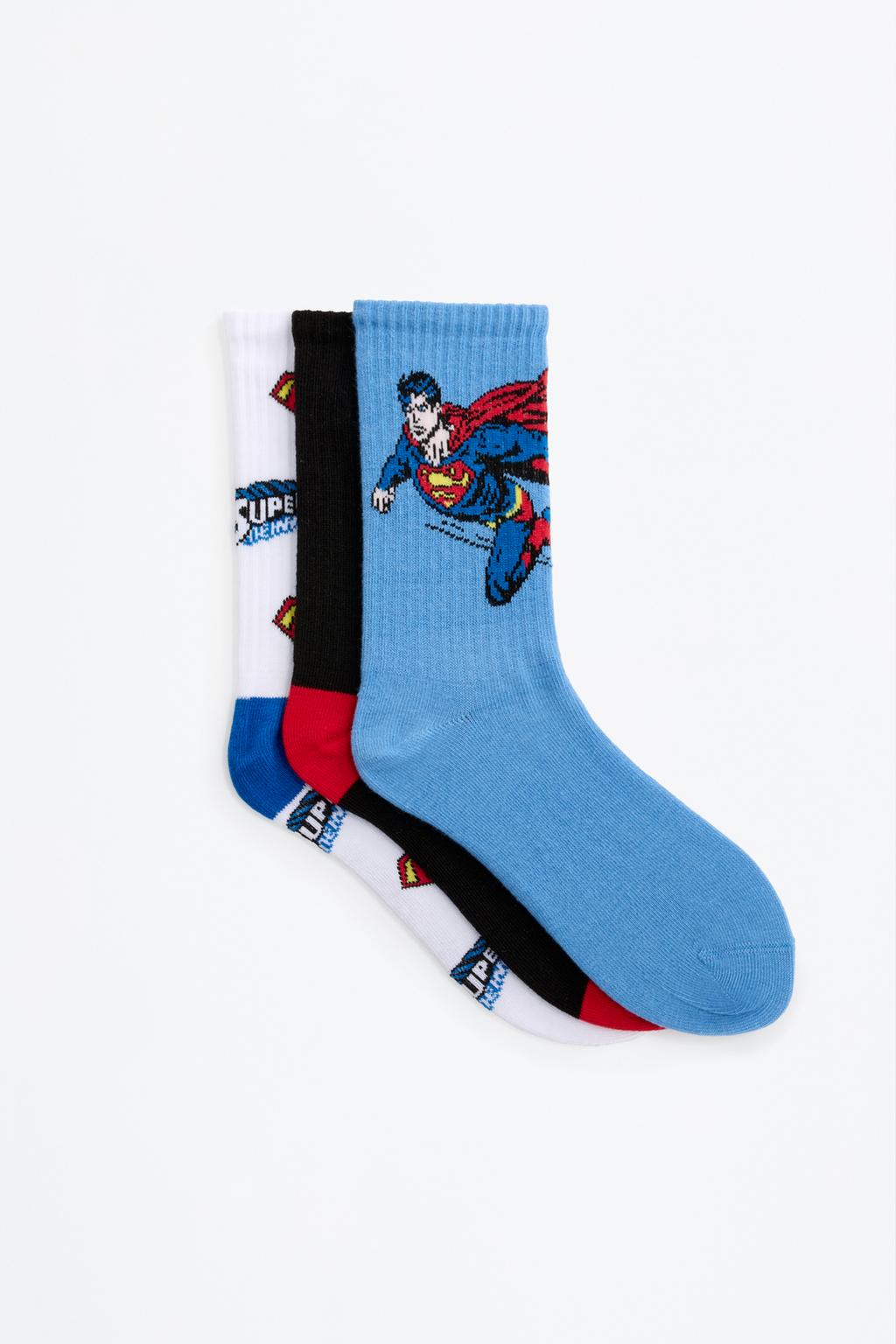 3-pack of Superman ©DC socks