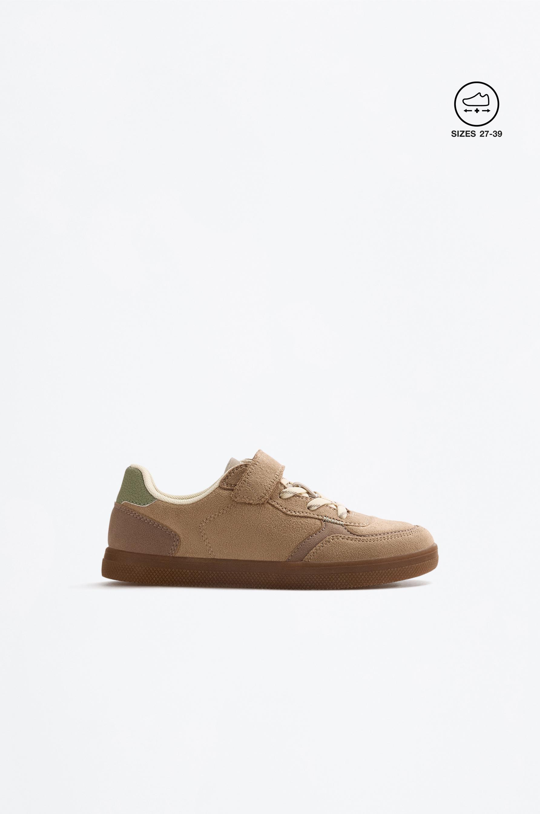 Combined sneaker — BROWNISH TONE