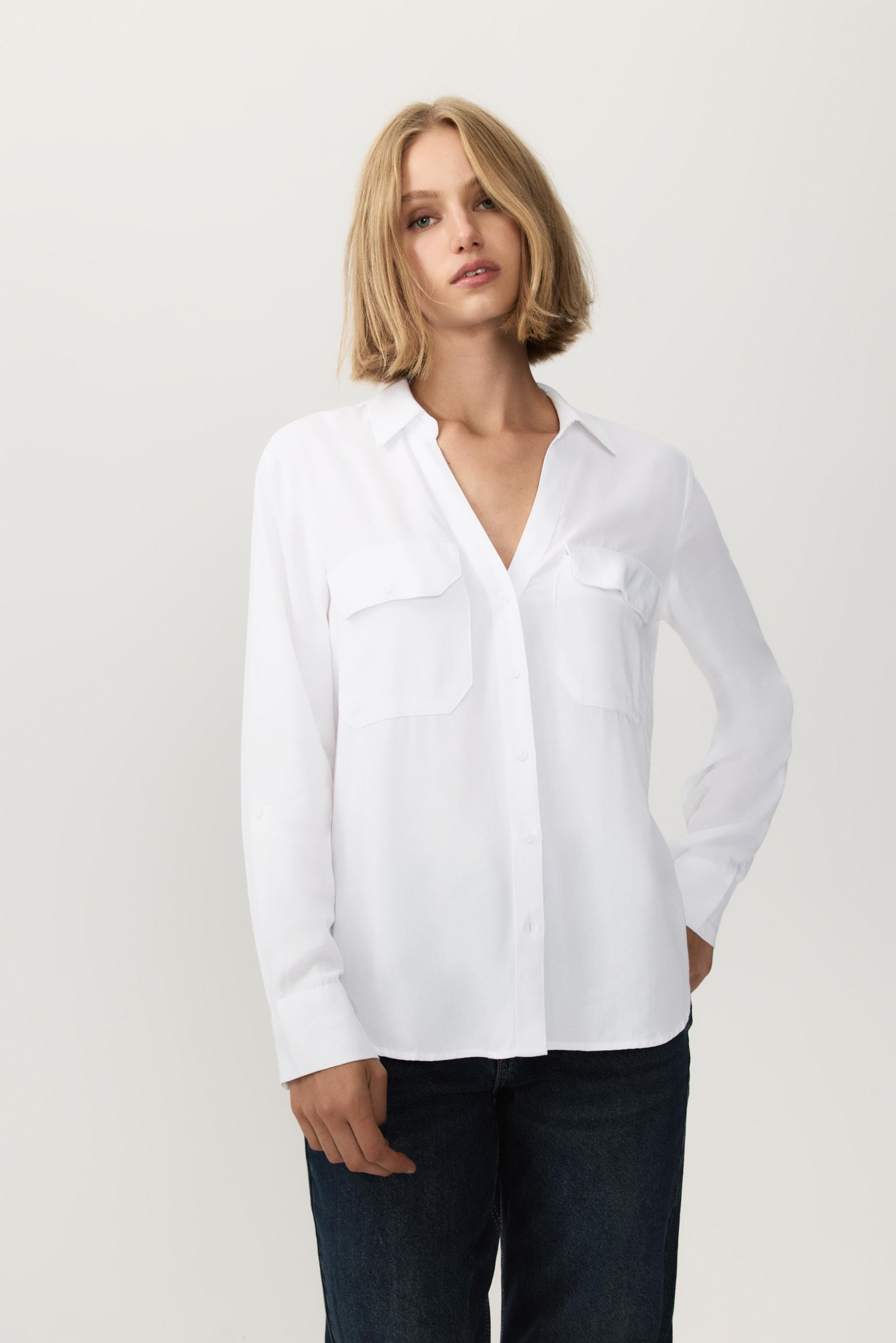 Camisa básica fluida