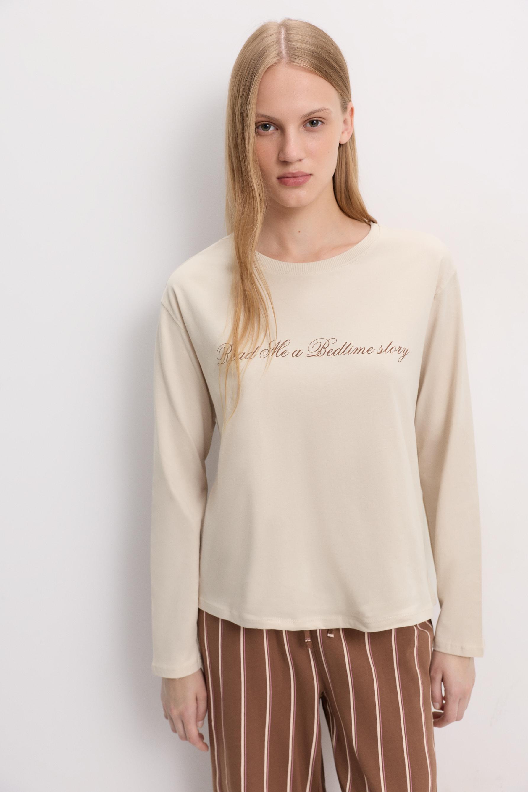 Pijama largo básico