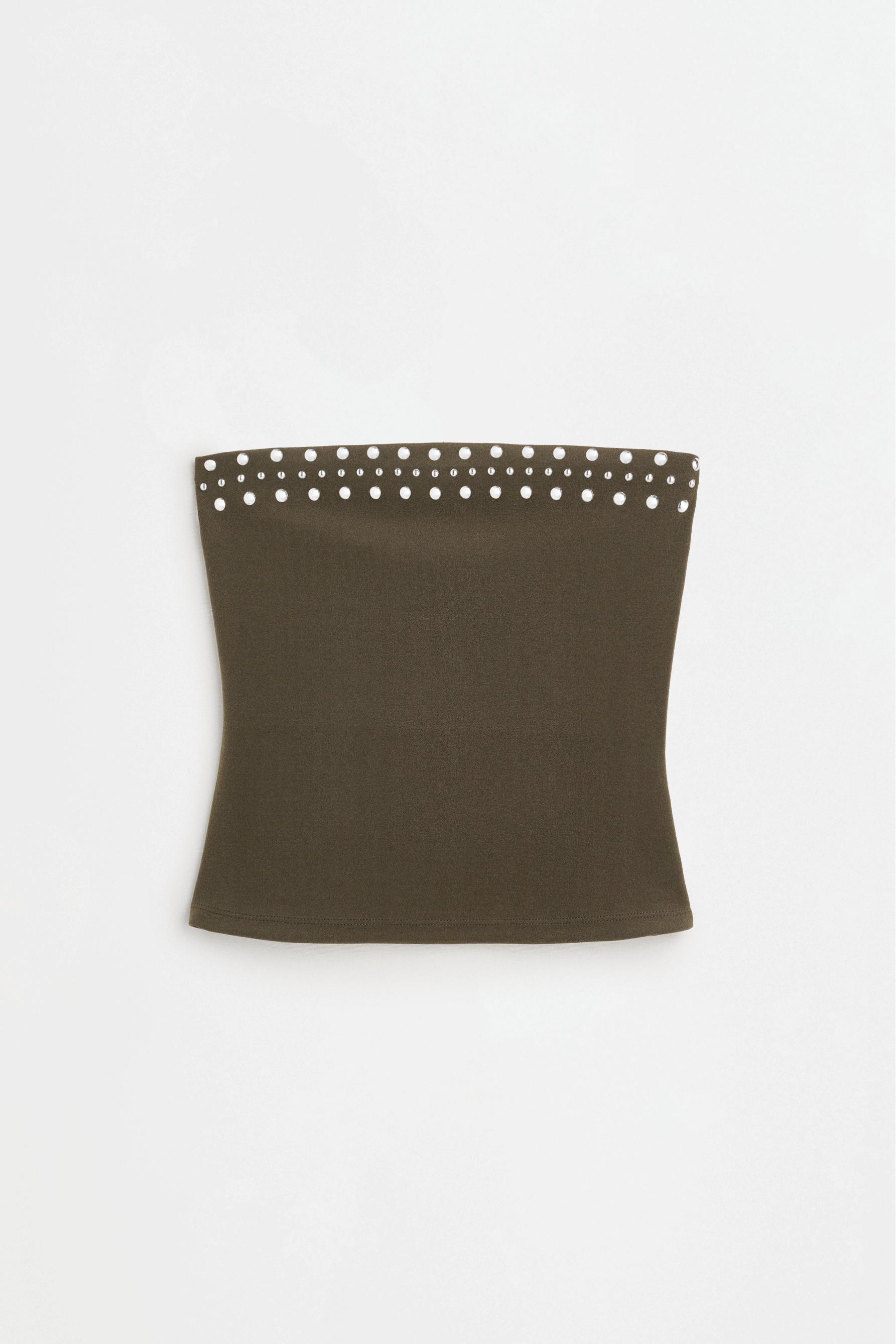 Top bandeau tachas