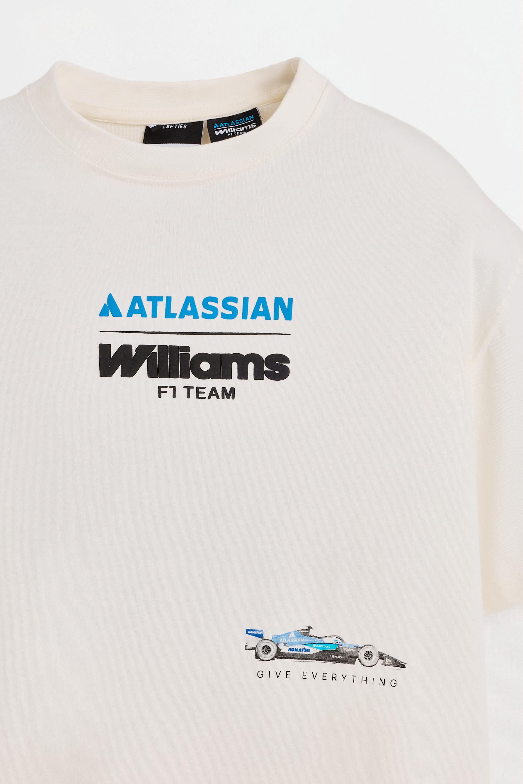 ©2026 Williams print T-shirt — OFF WHITE