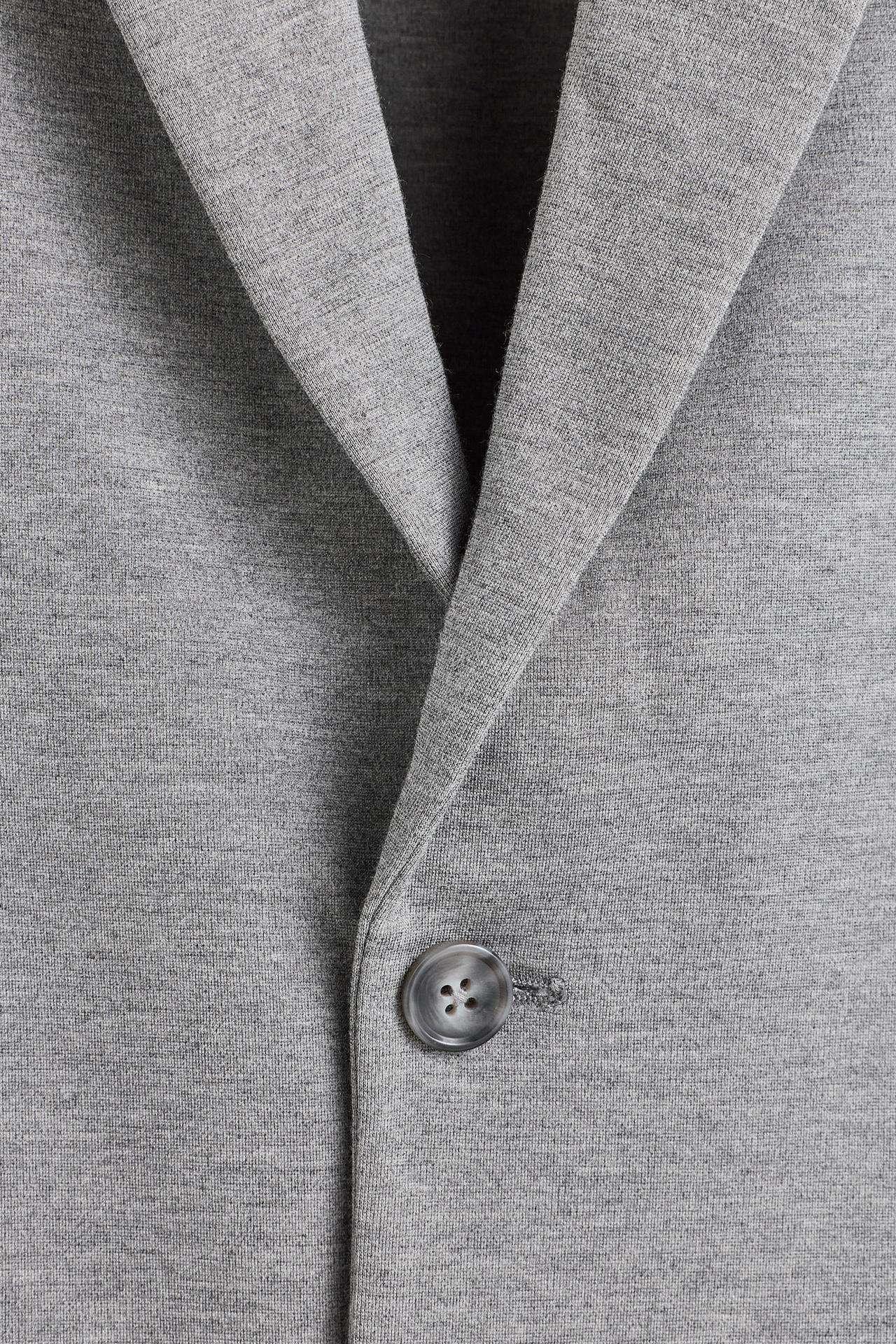 Stretch casual blazer — GREY