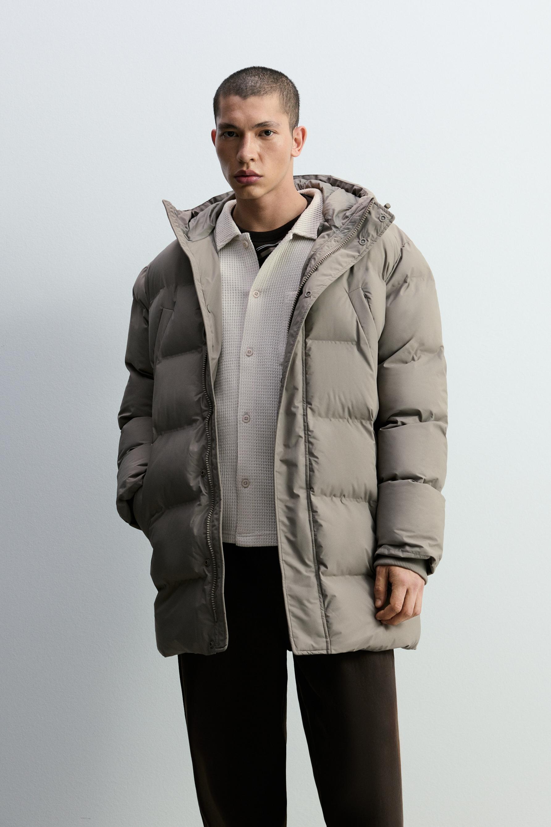 Abrigo acolchado capucha