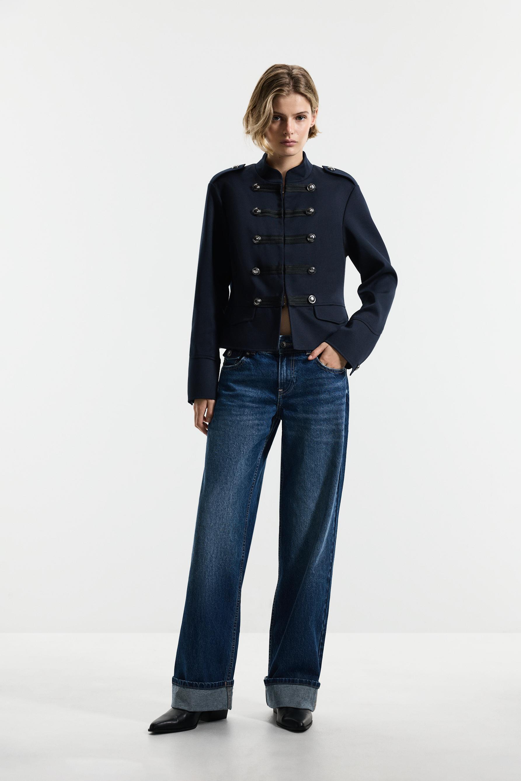 Straight jeans — DARK BLUE