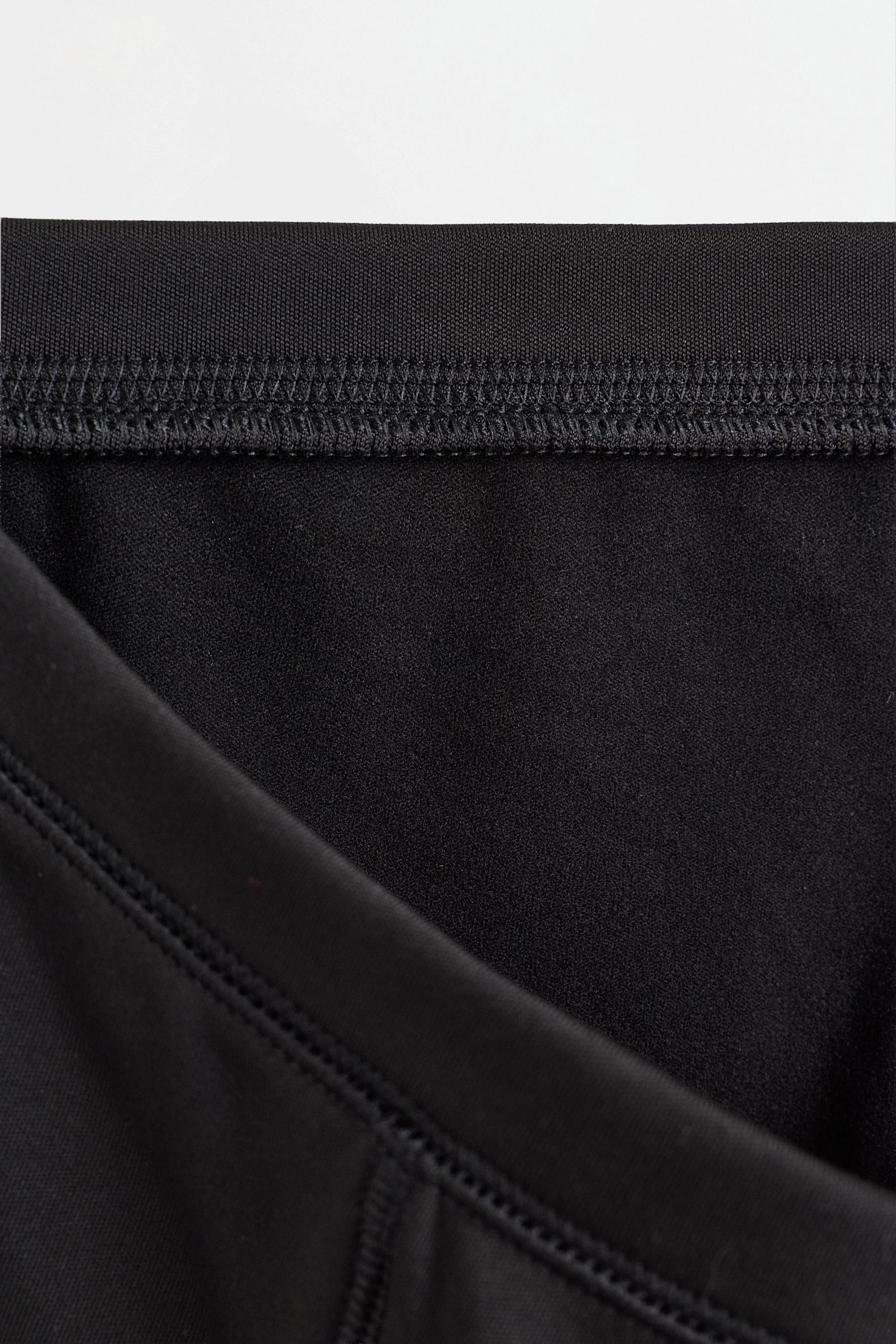 Medium-weight thermal leggings (-7ºC to 9ºC) — BLACK