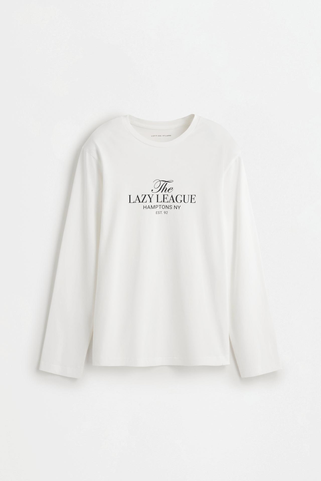 Long printed pyjamas — OFF WHITE