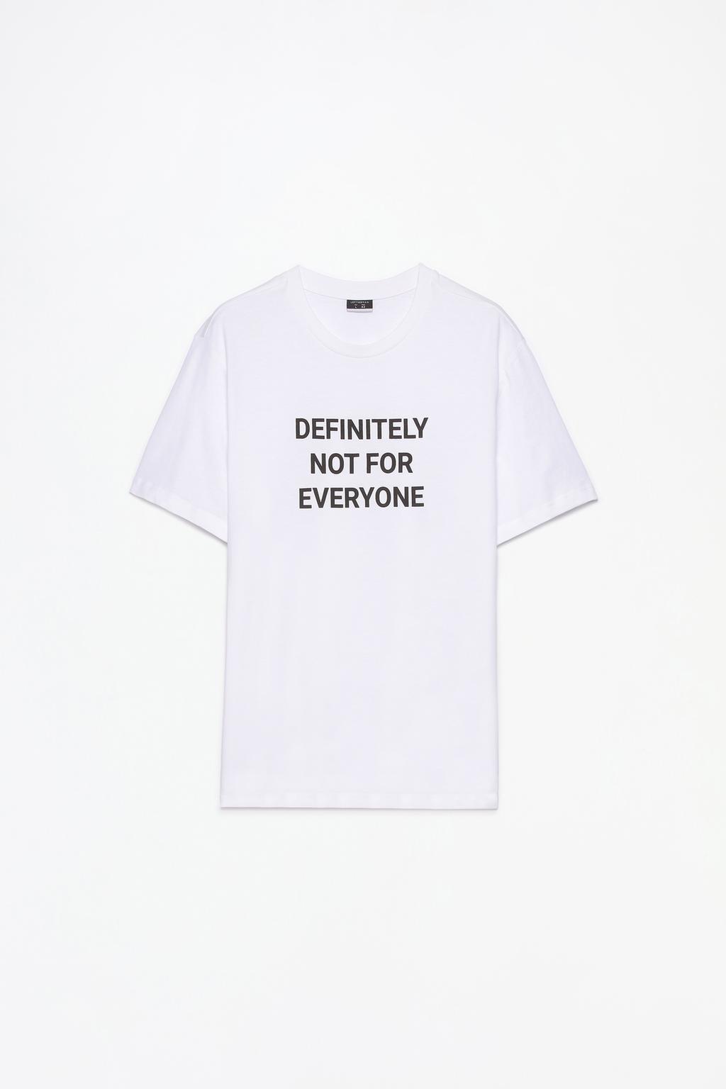 Text print T-shirt