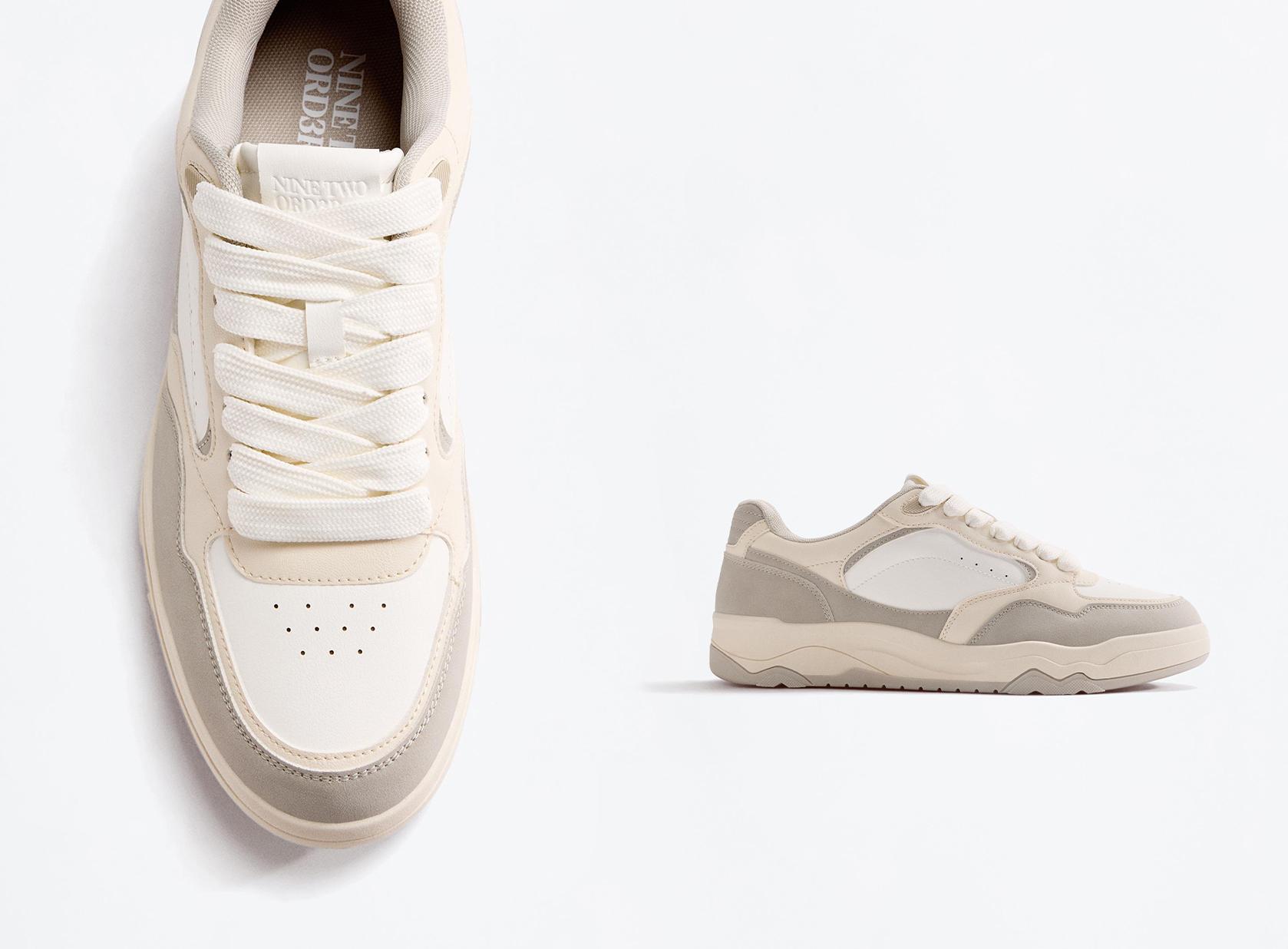 COMBINED SNEAKER — GREY