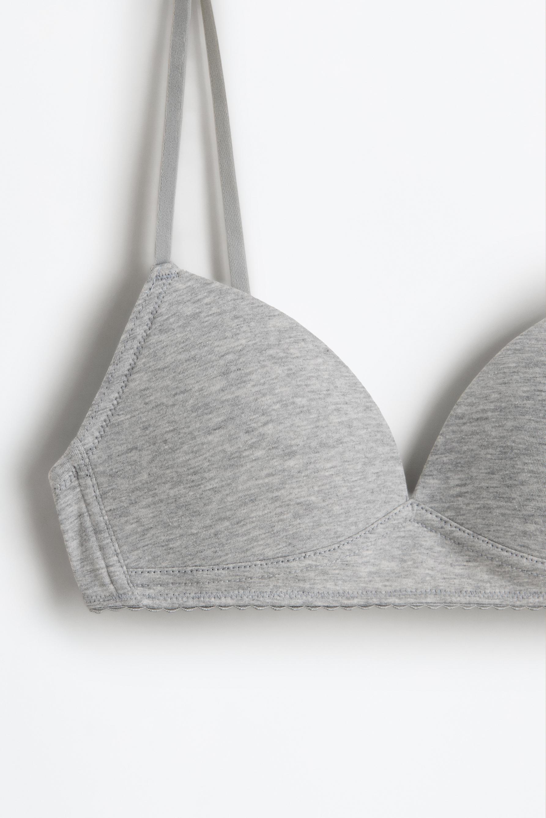 Triangle bra — GREY