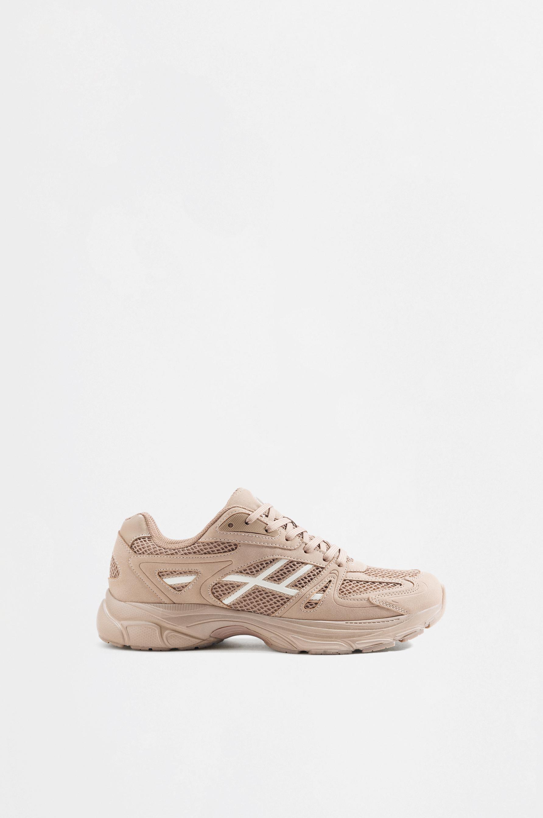 Multi-piece trainers — BEIGE