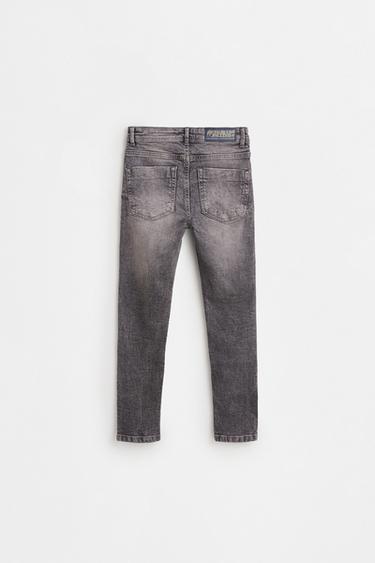 Faded skinny jeans — MEDIUM GREY 2
