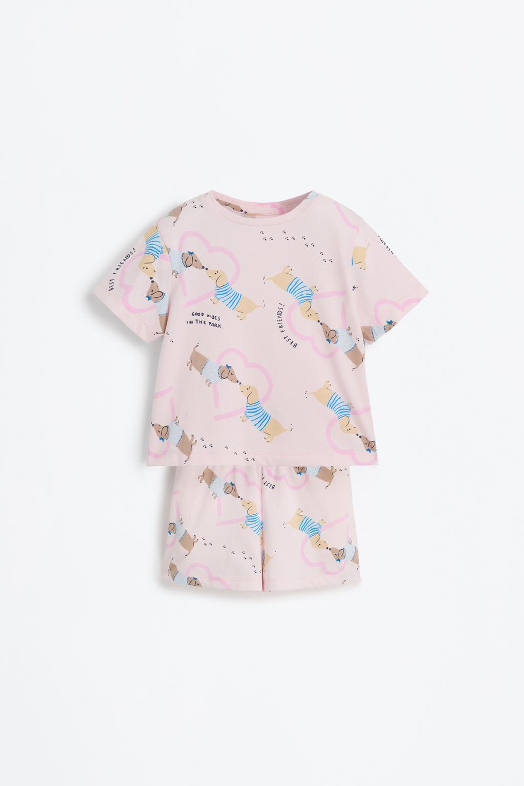 Short printed pyjamas