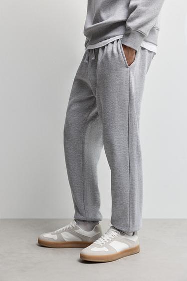 Pack of 3 basic tracksuit bottoms — MEDIUM GREY 4