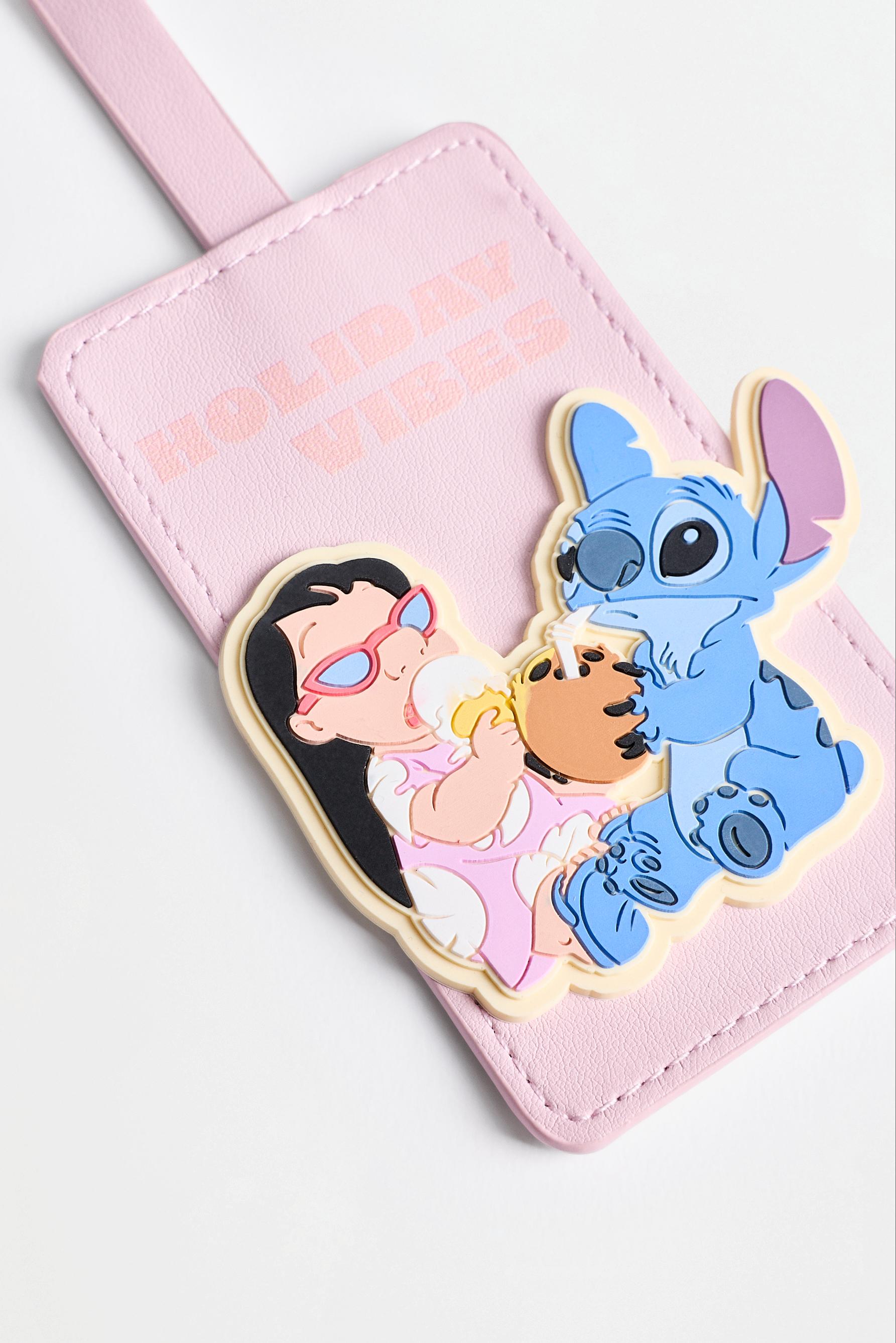 Lilo & Stitch ©Disney luggage tag — ORANGE TONES