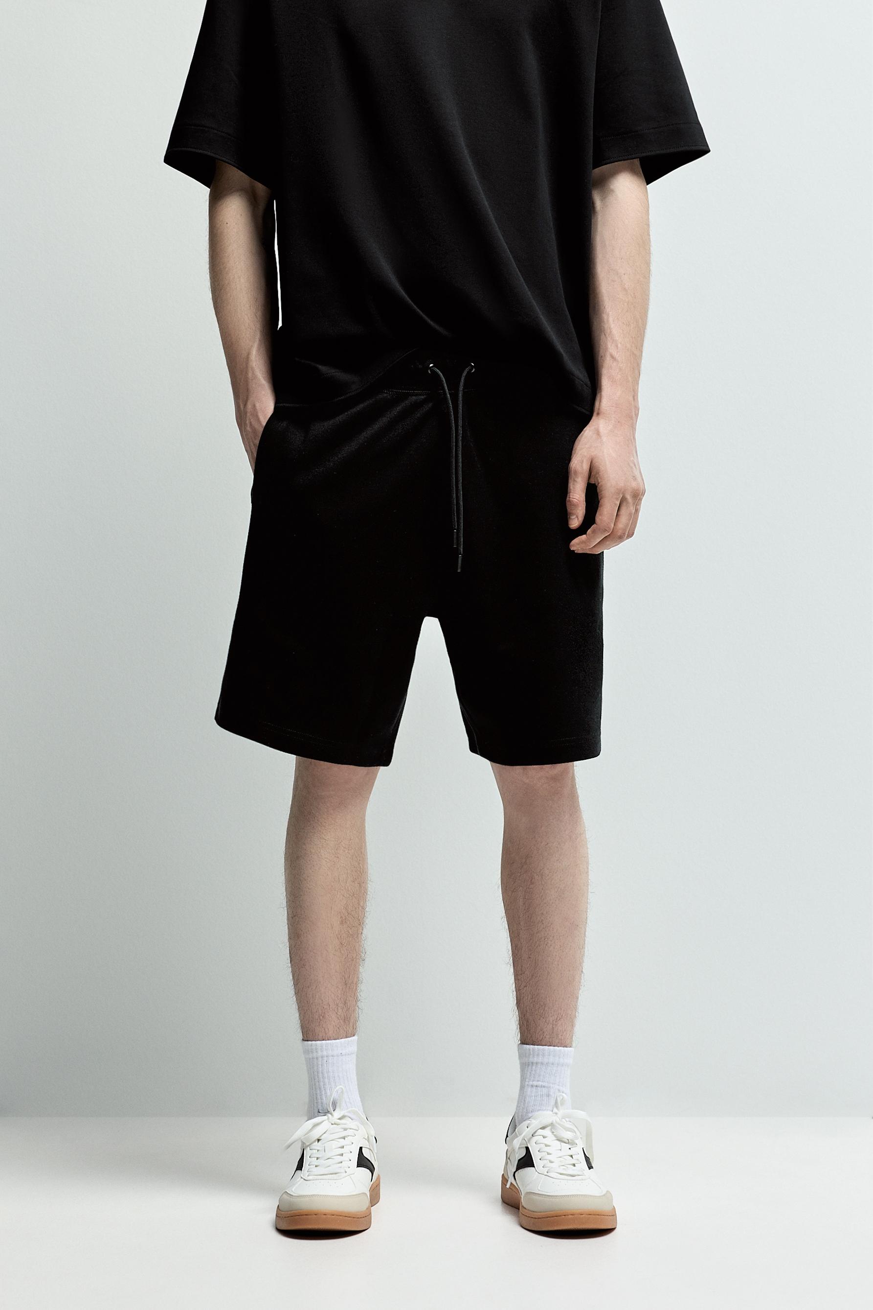 Interlock Bermuda shorts — BLACK