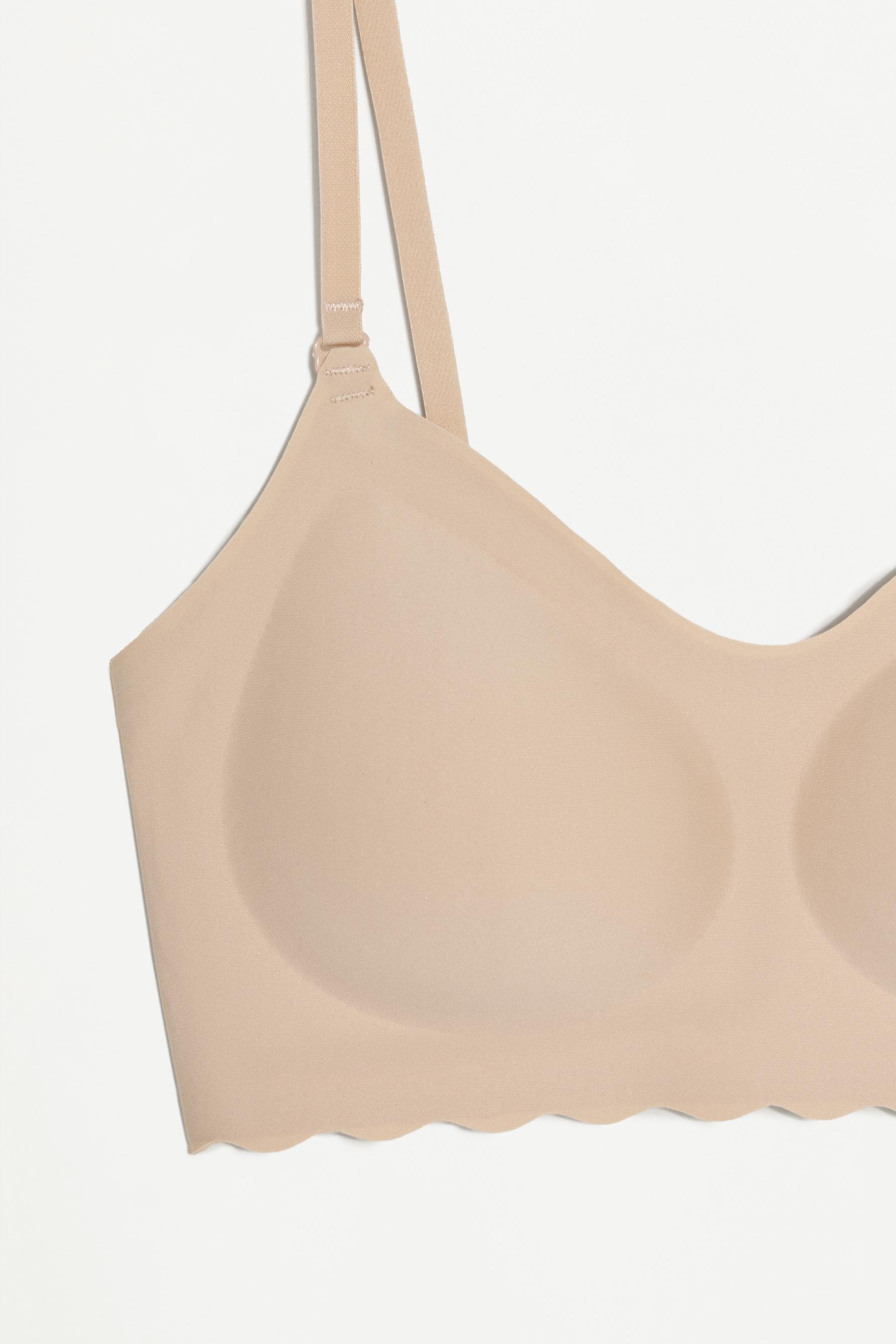 Multi-way low-back bra — ECRU