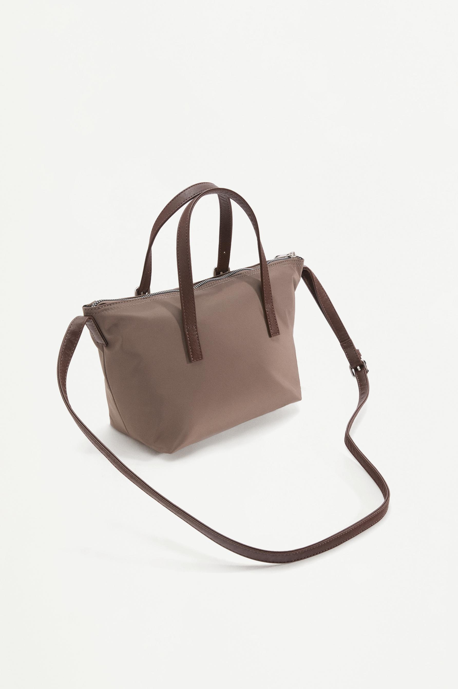 Nylon mini crossbody bag — GREY