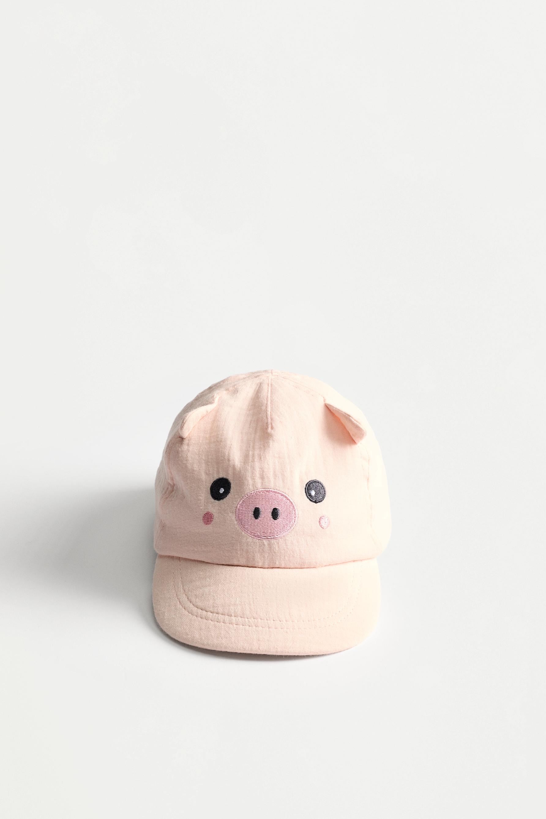 Piglet cap — PINK