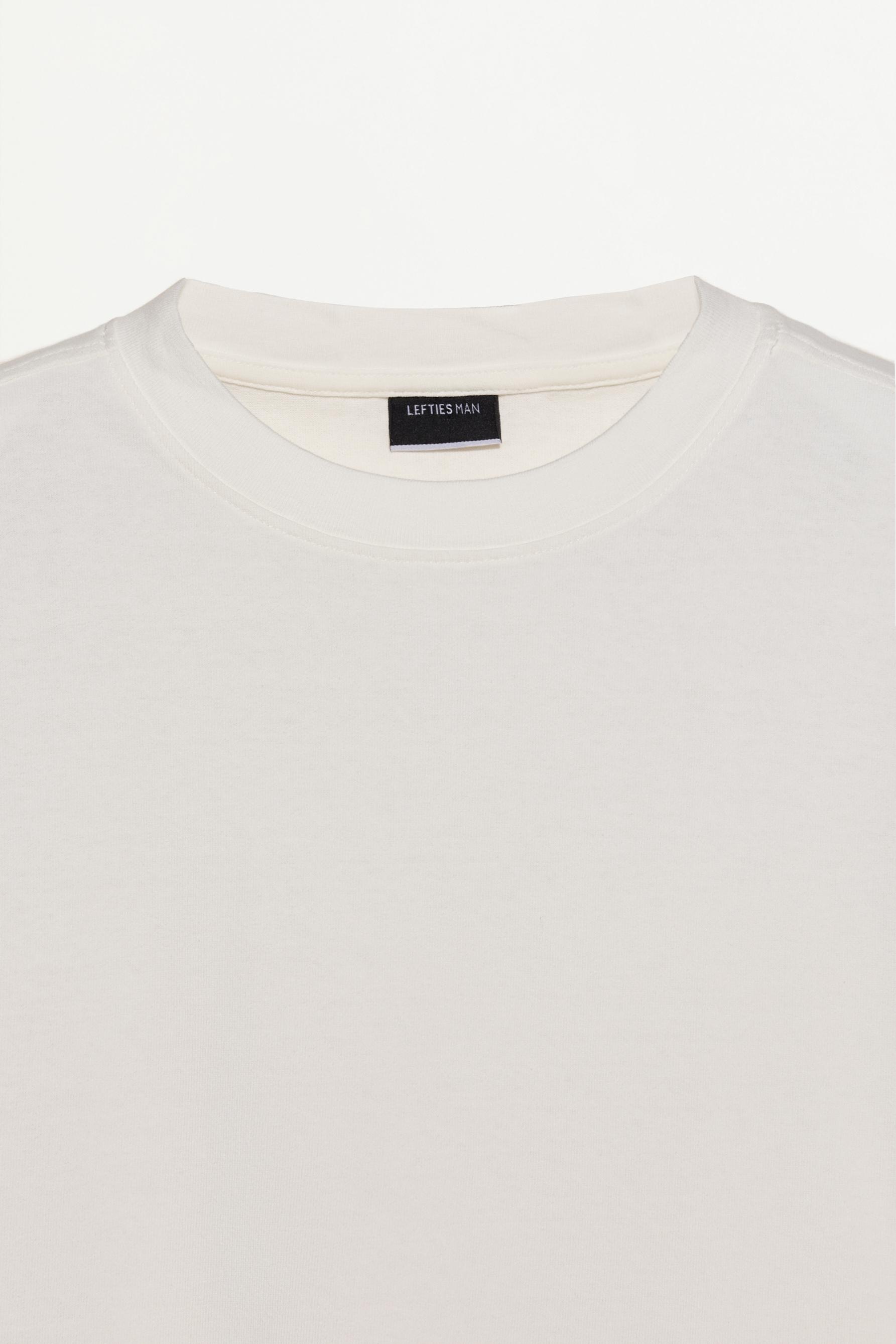 Heavy faded effect T-shirt — OFF WHITE