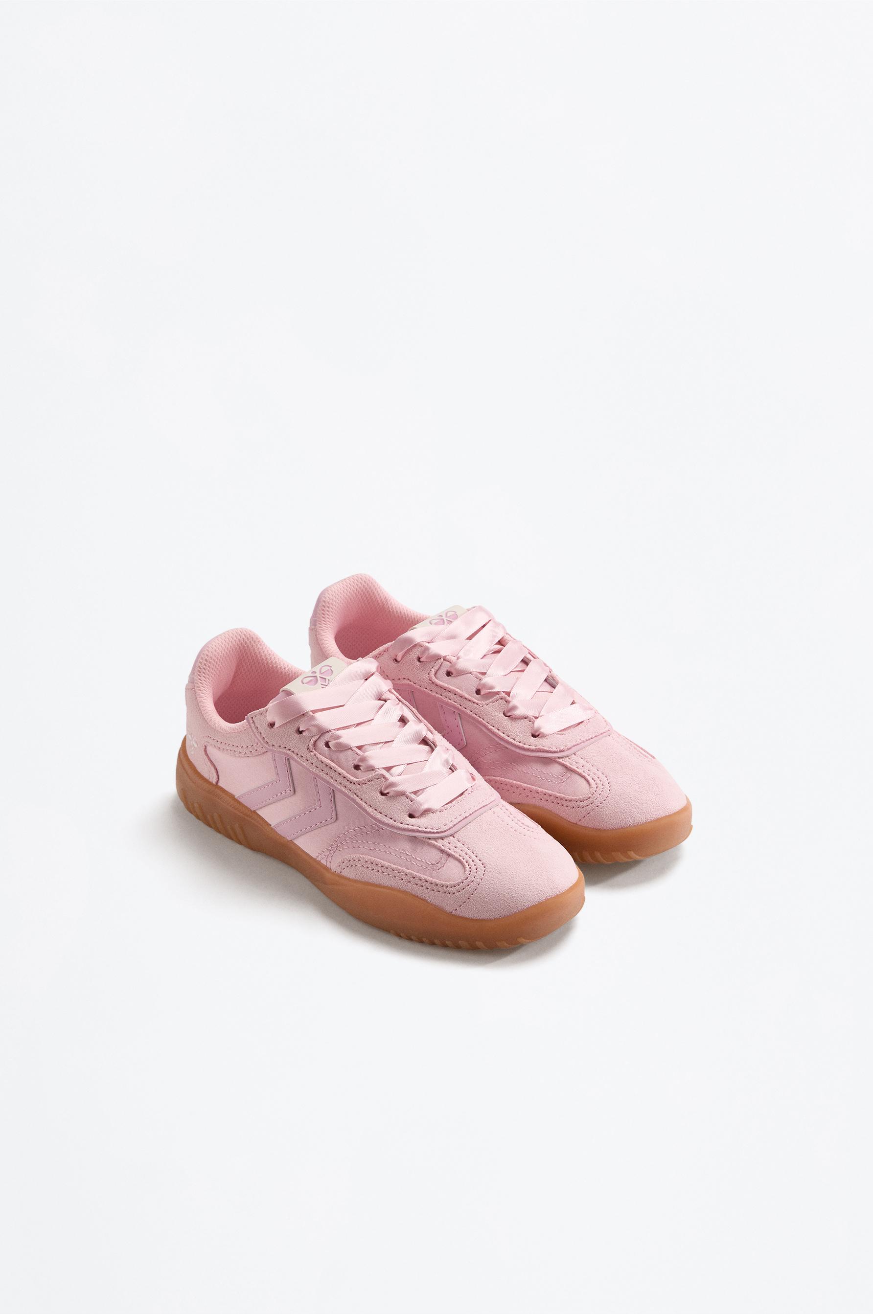 Lefties Pembe Lefties Hummel SATEN SPOR AYAKKABI