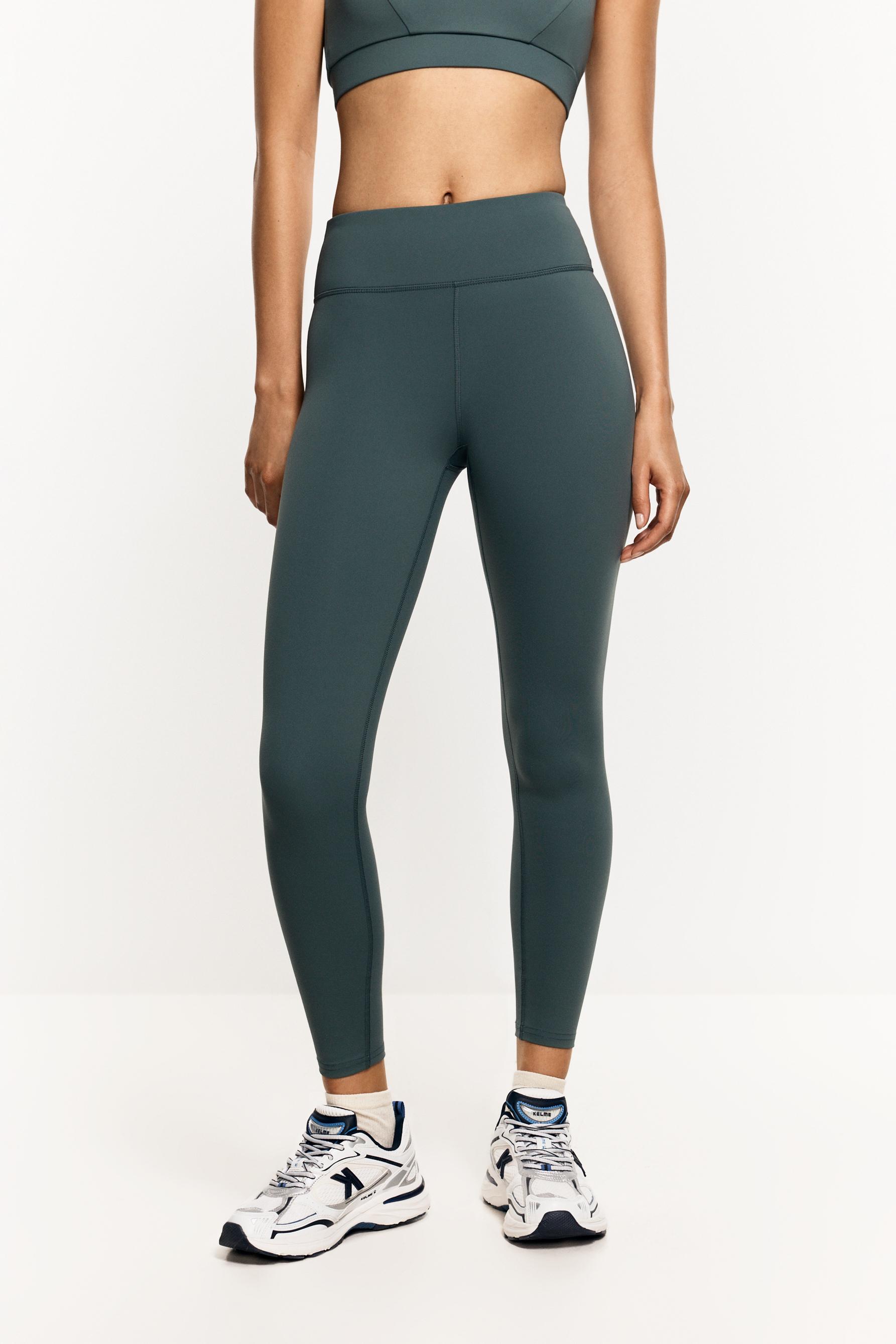 Basic sports leggings — EMERALD GREEN