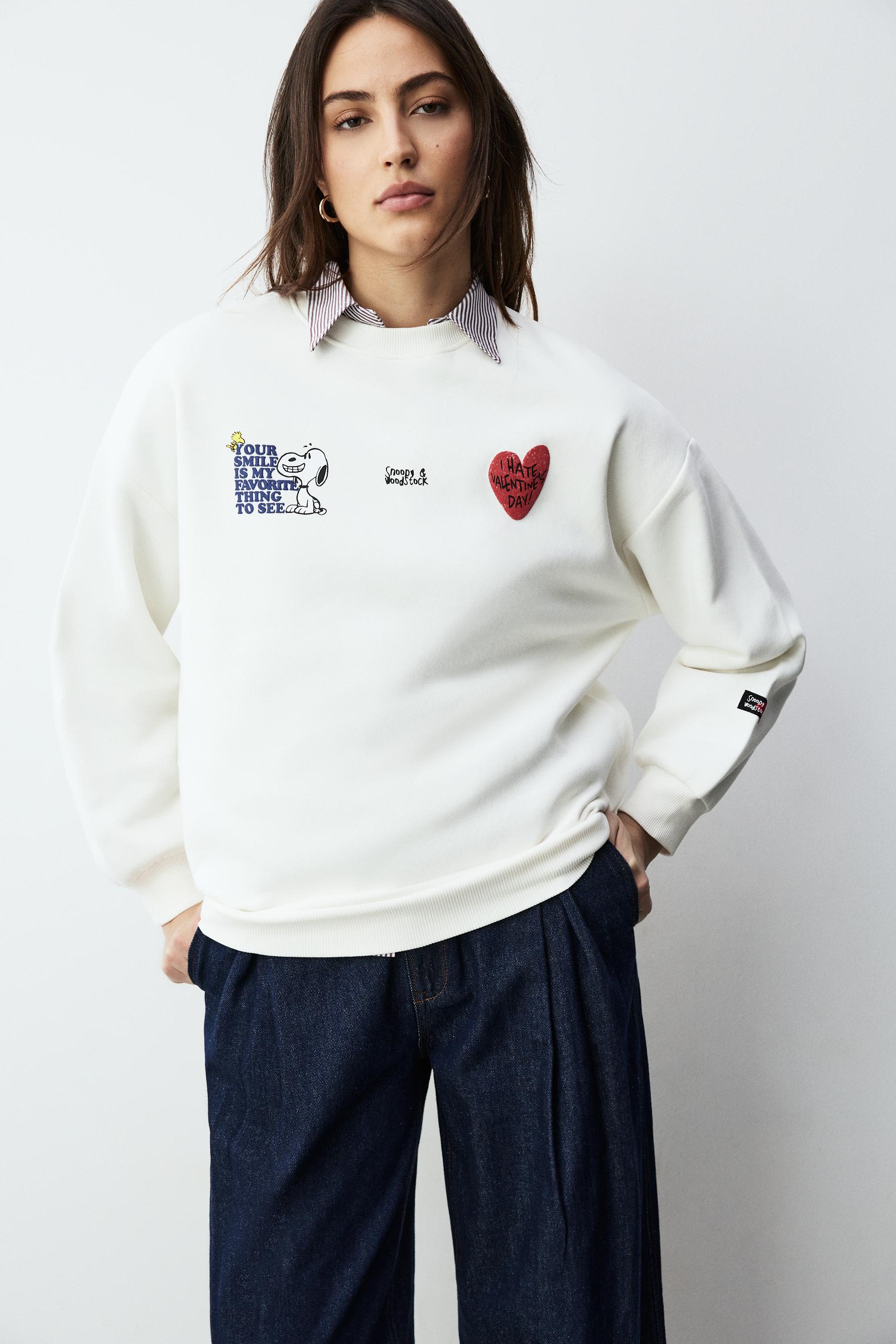 Snoopy Peanuts™ sweatshirt - Düz Ayakkabı - AYAKKABI - Kadın