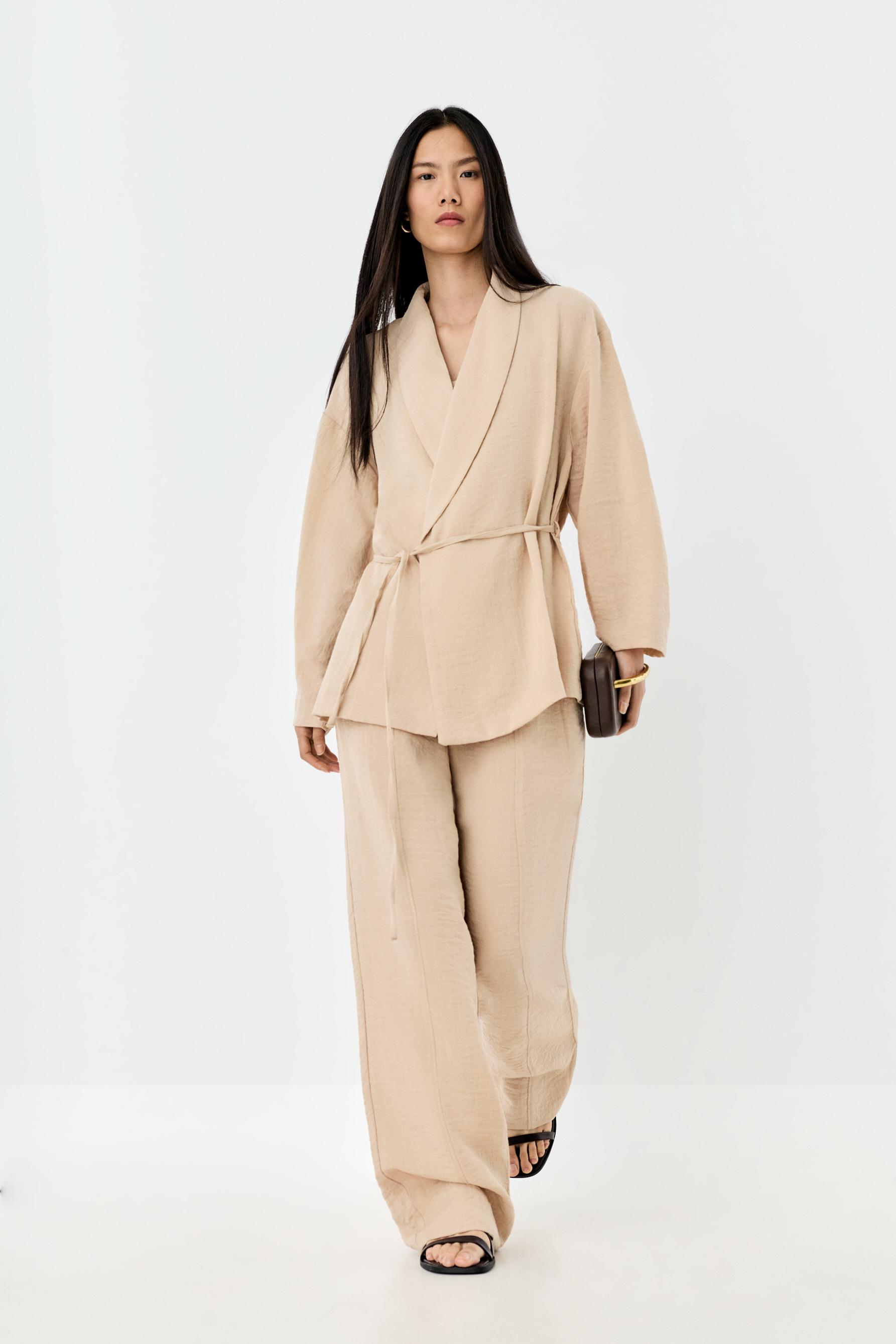 Kimono fluido - Blazers - ROPA - Mujer | LEFTIES España