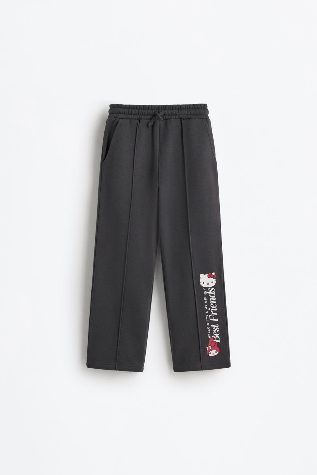 Calças Hello Kitty ©SANRIO jogger perna larga