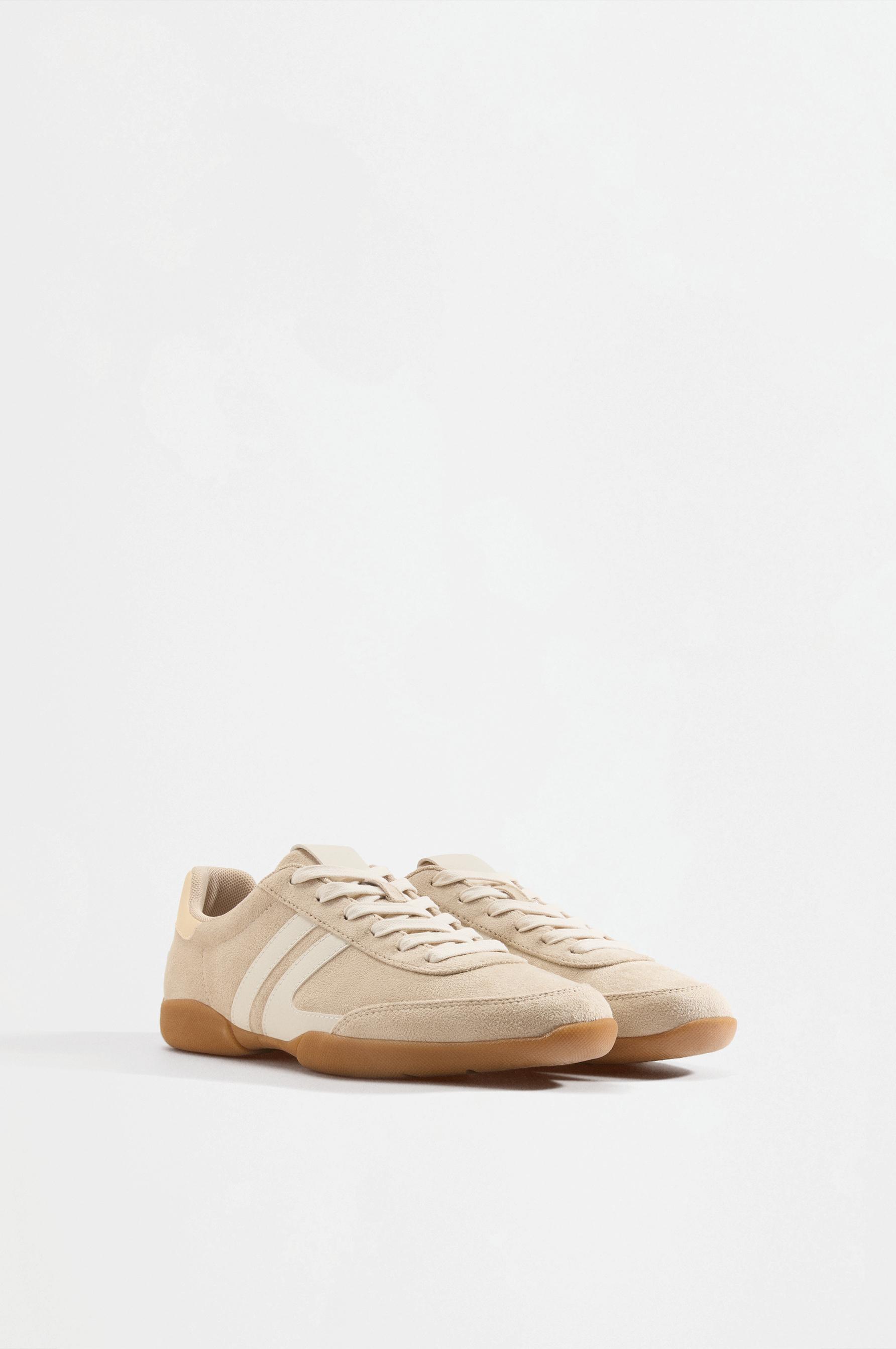 Retro sneakers — BROWN