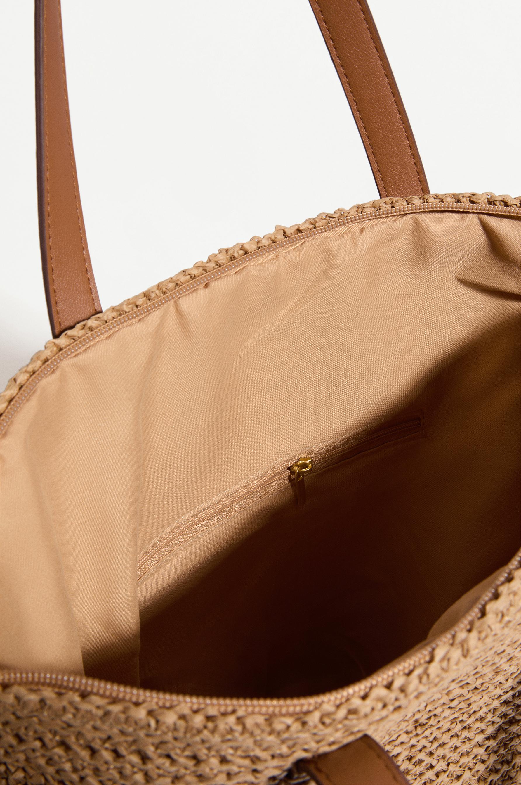 Paper shopper bag — CAMEL
