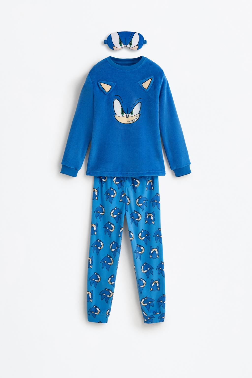 SONIC™ | SEGA fleece pyjamas with eye mask