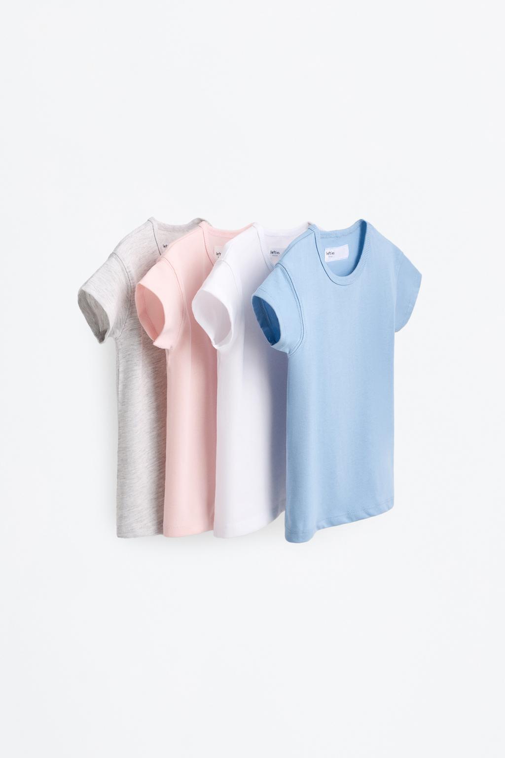 4-pack of basic T-shirts