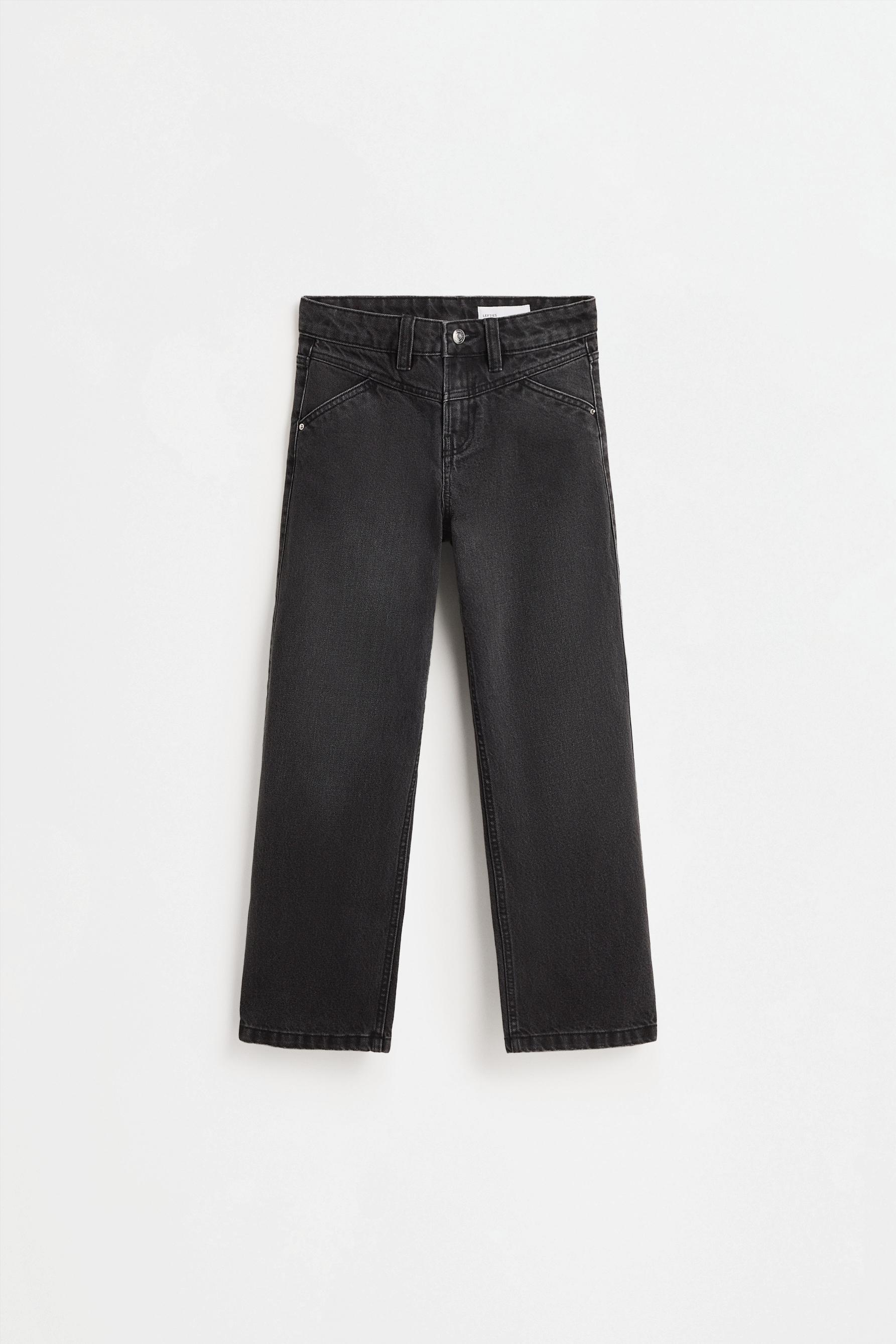 Jeans straight dobladillo