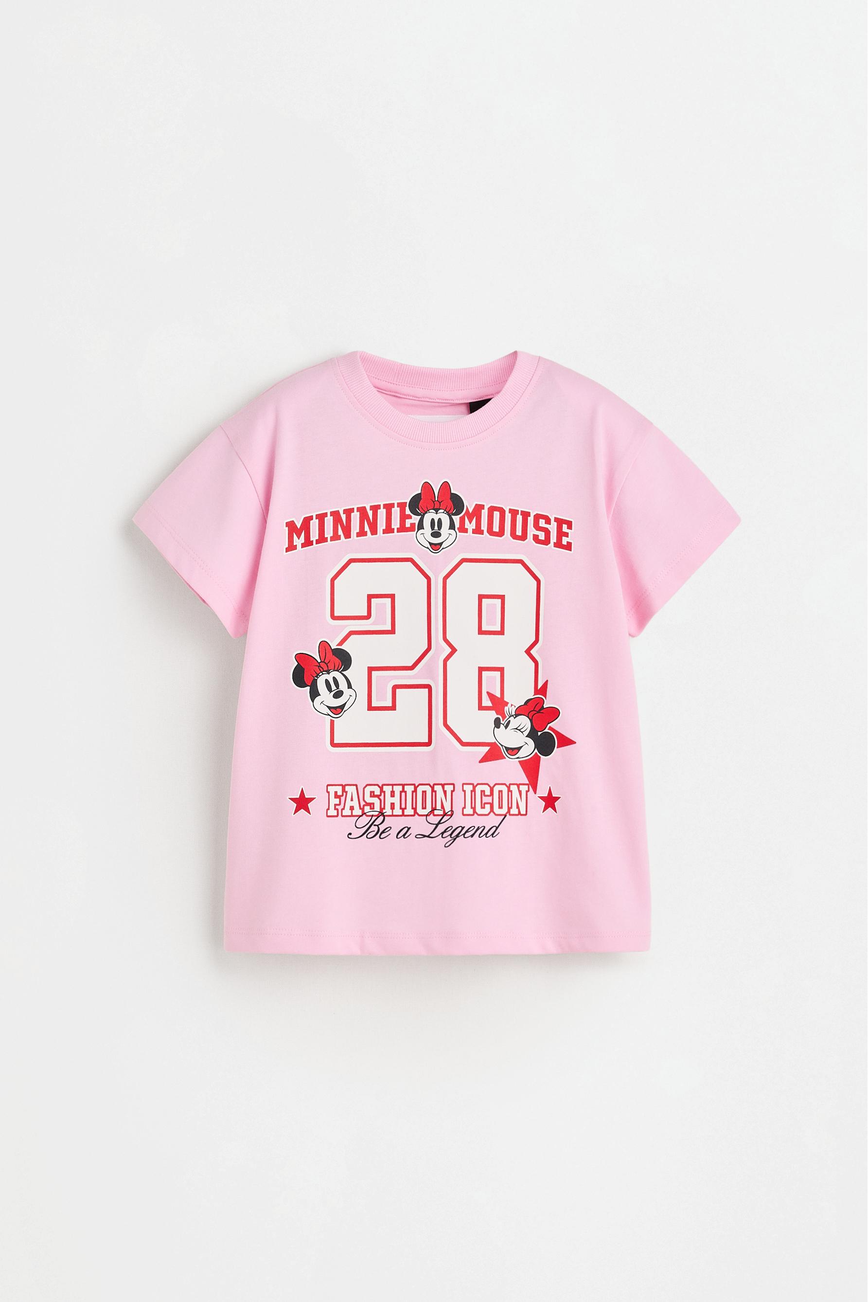 Minnie Mouse ©Disney T-shirt and leggings co-ord — PINK