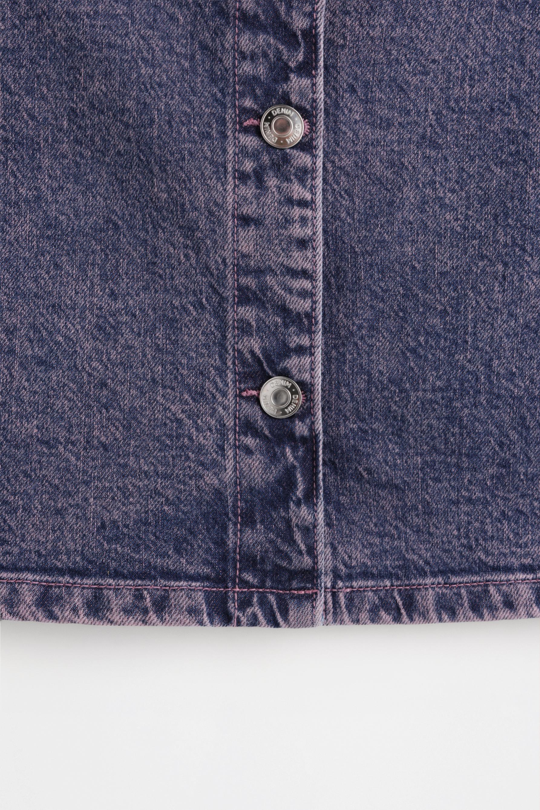 Studded pinafore dress — INDIGO