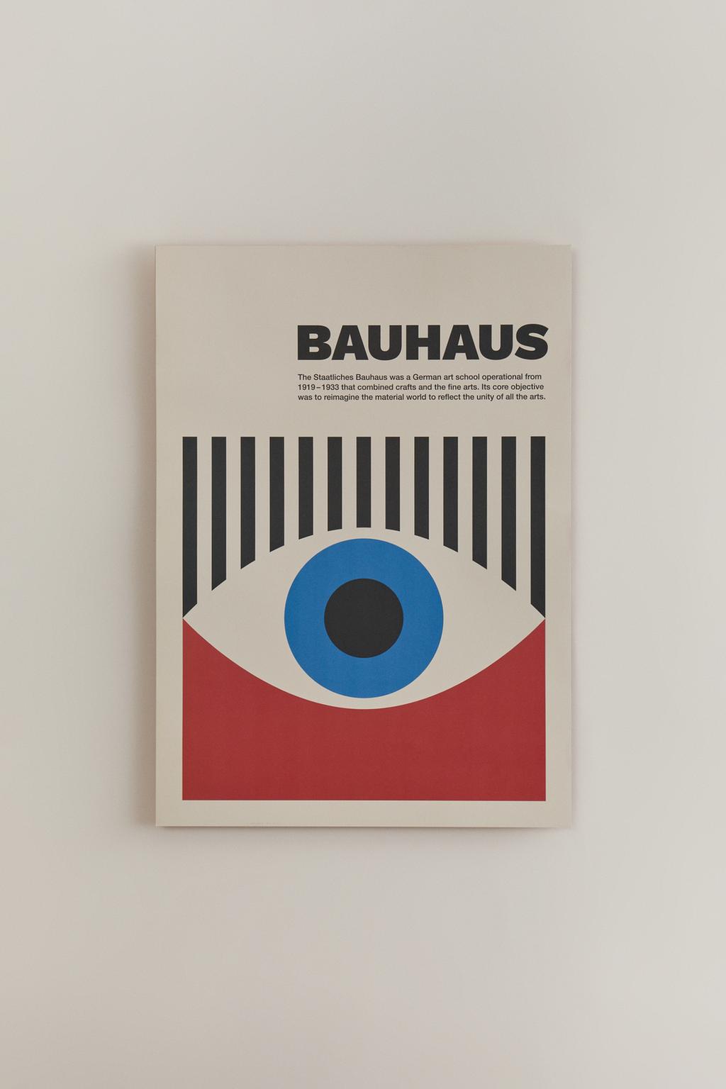 Pòster Bauhaus Eye de POSTERY (50 x 70 cm)
