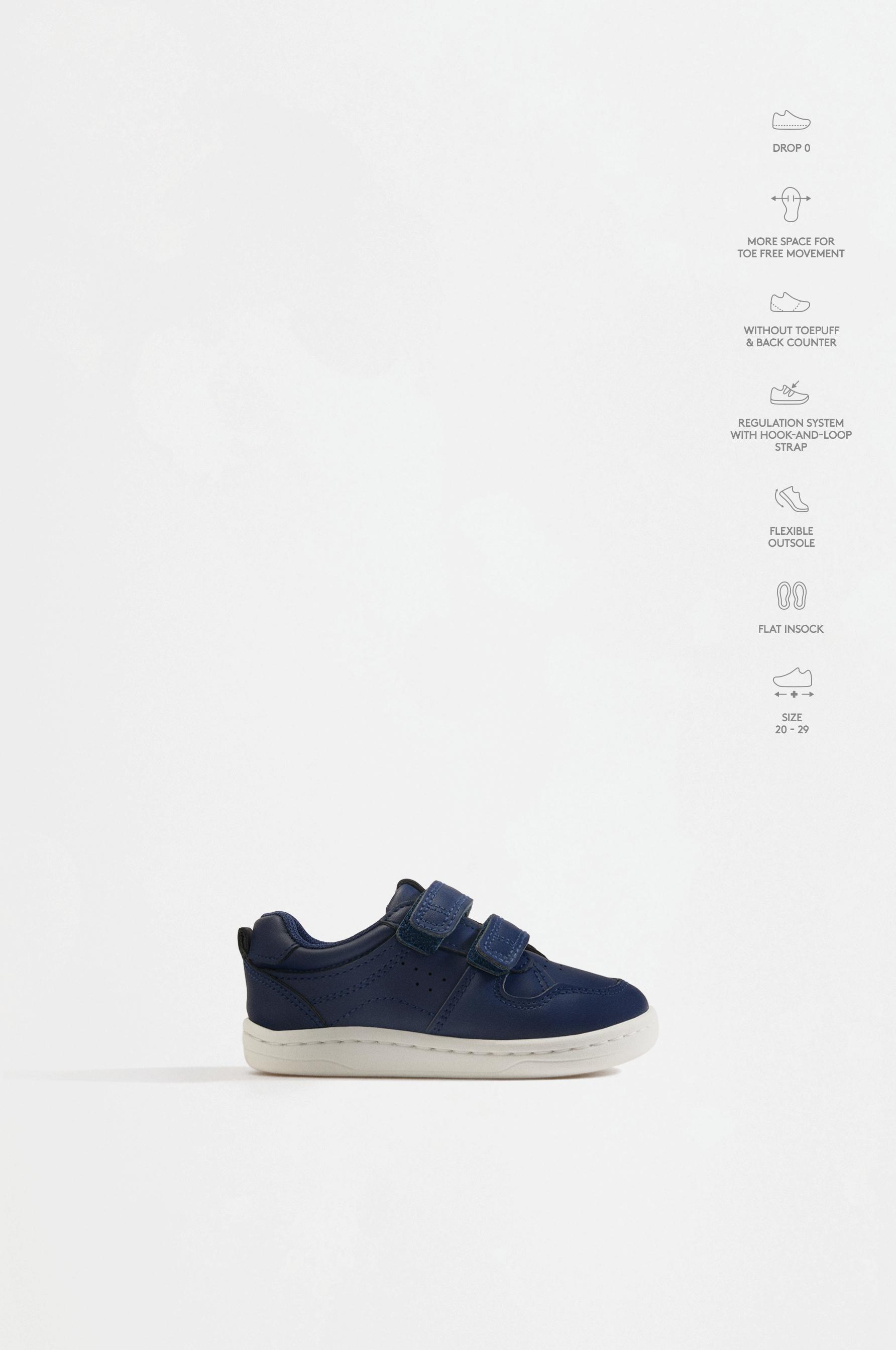Barefoot Sneakers — NAVY BLUE