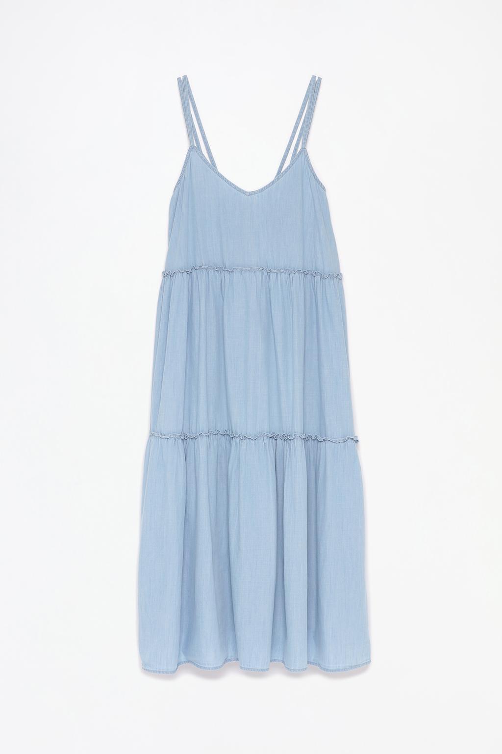 Vestit denim lleuger