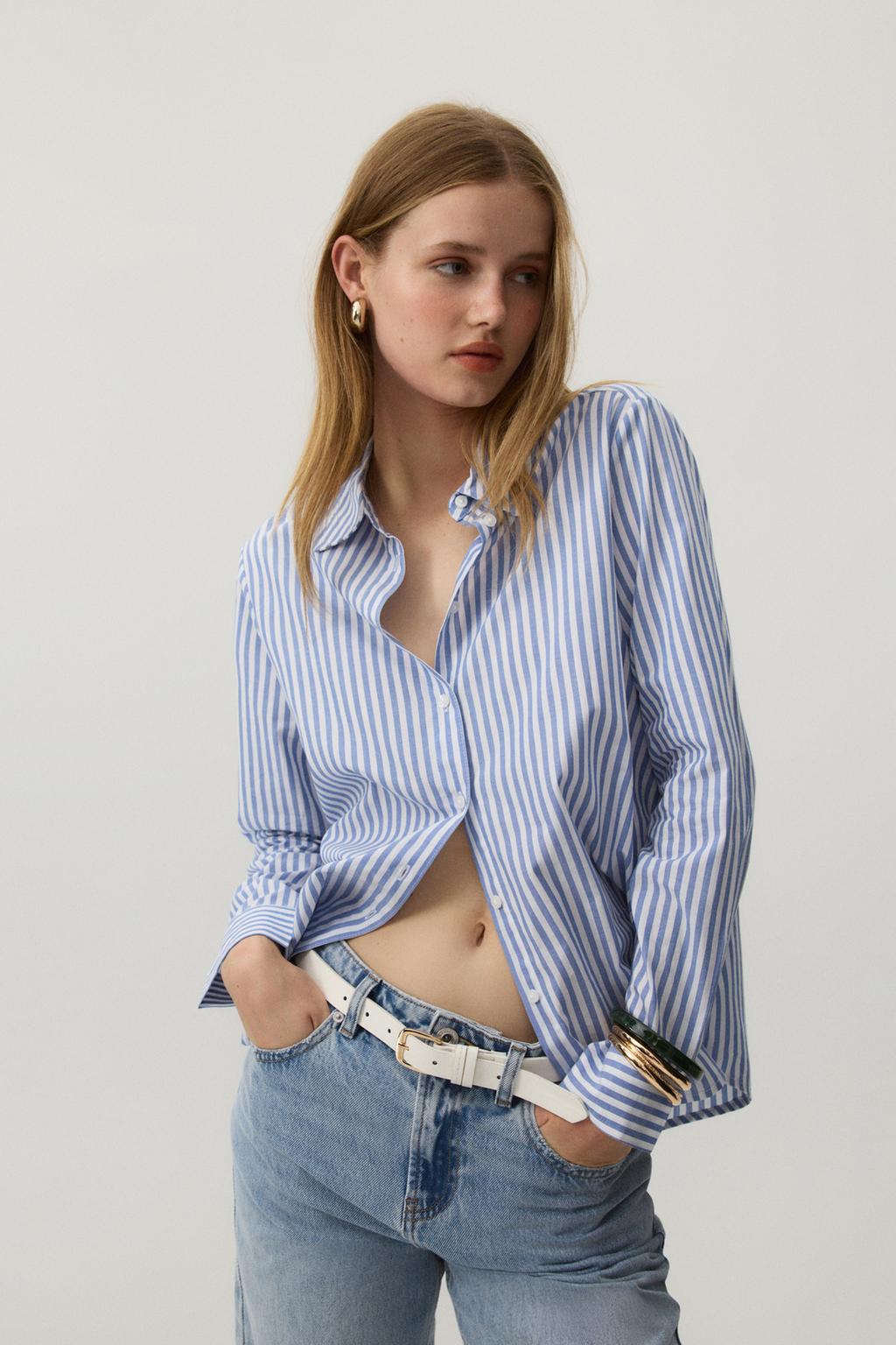 Camisa básica popelín