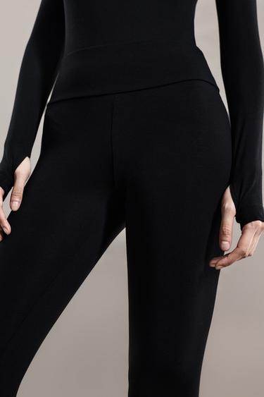 LIGHT WEIGHT thermal leggings (-4ºC to 9ºC) — BLACK 3