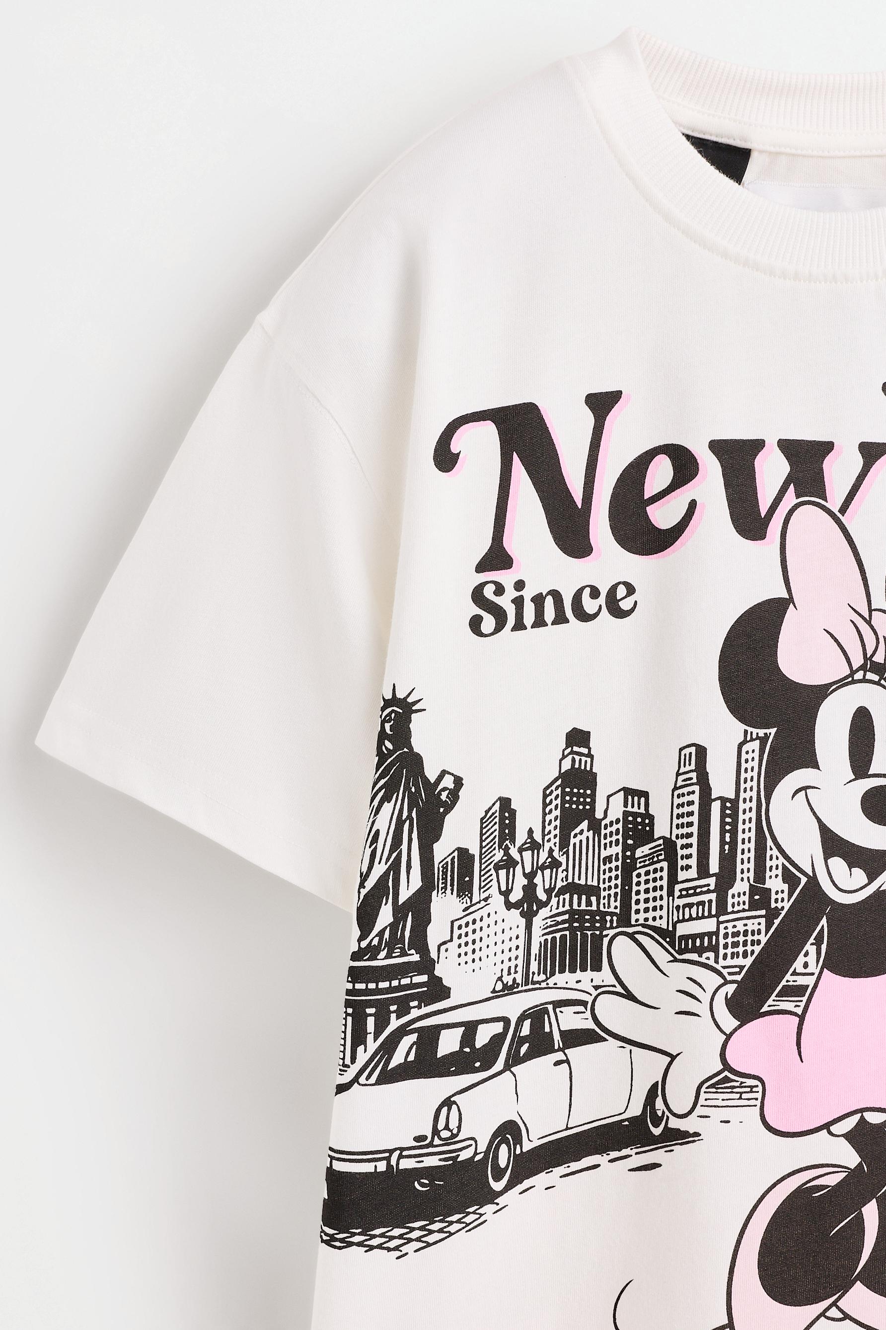 Minnie Mouse ©Disney New York T-shirt — OFF WHITE