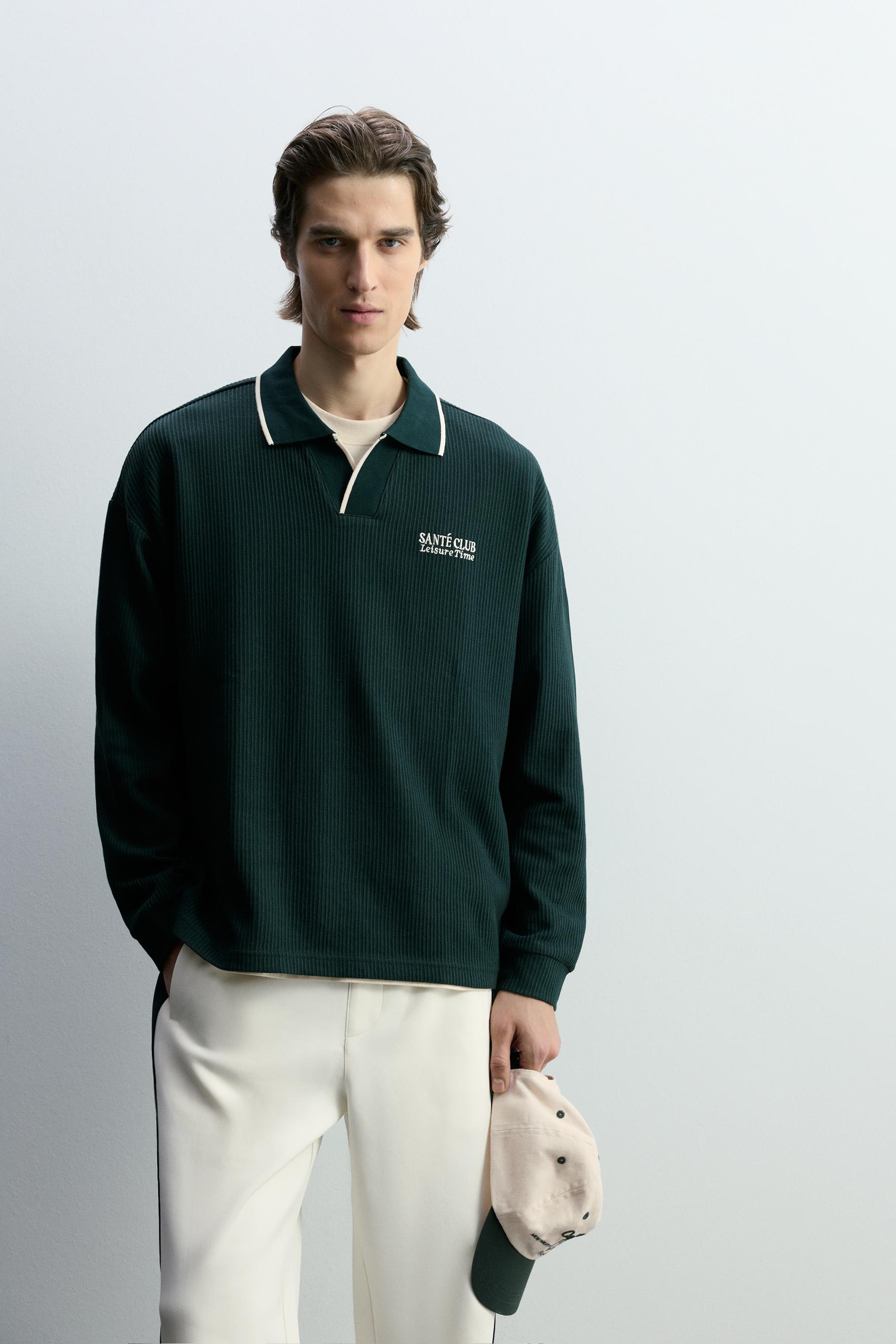 Polo tipping bordado