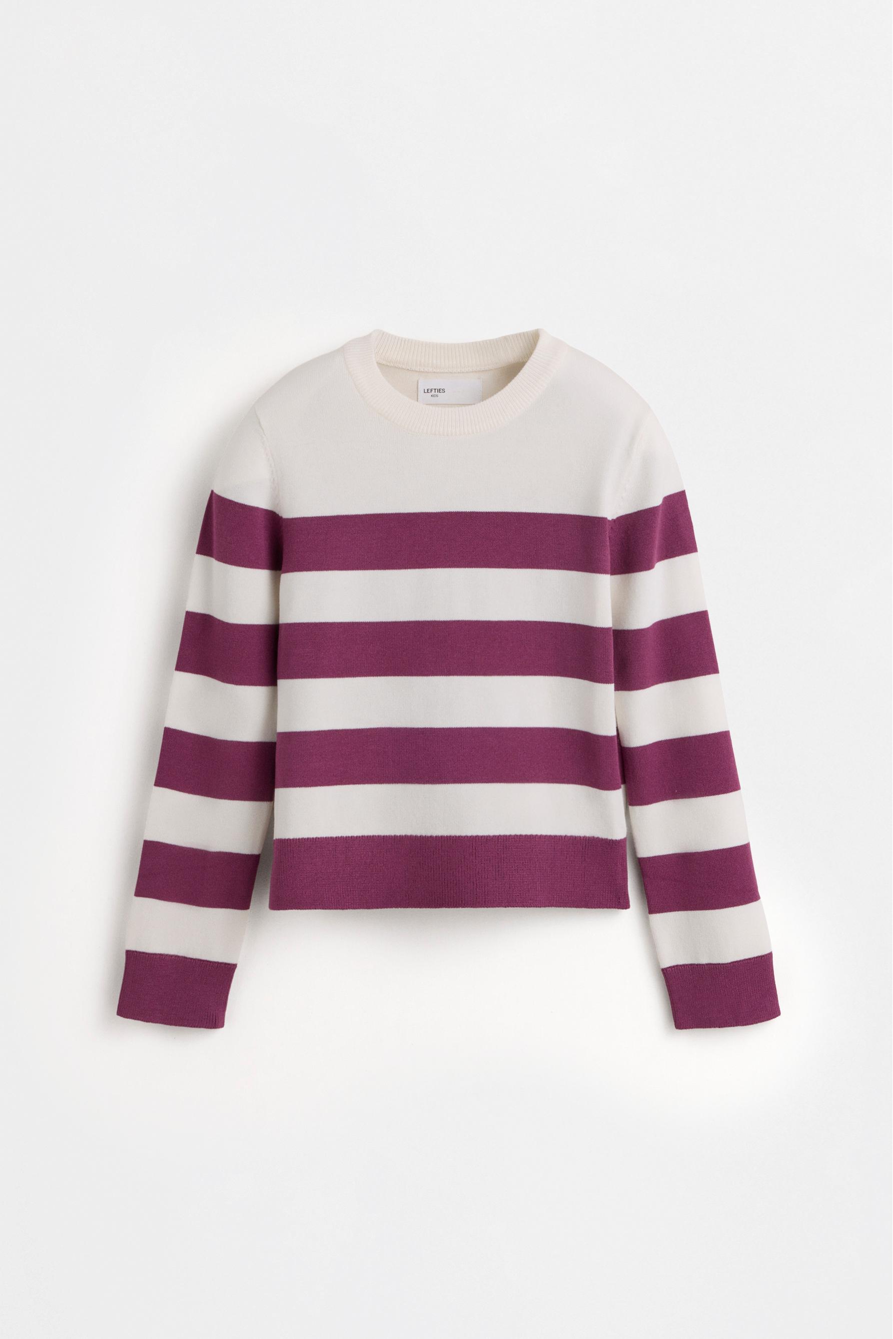 Knit sweater — STRIPED