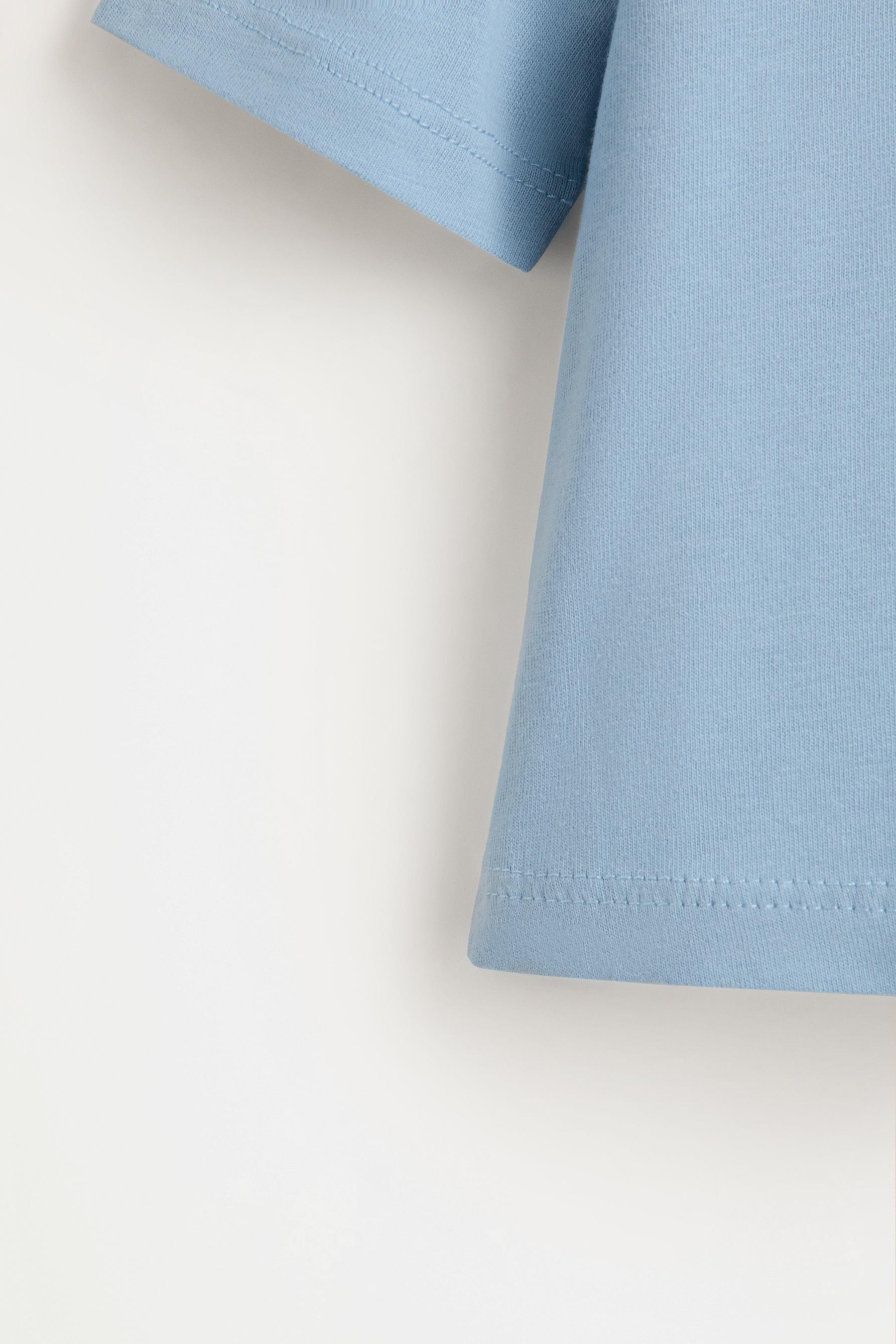 4-pack of plain T-shirts — PALE GREY