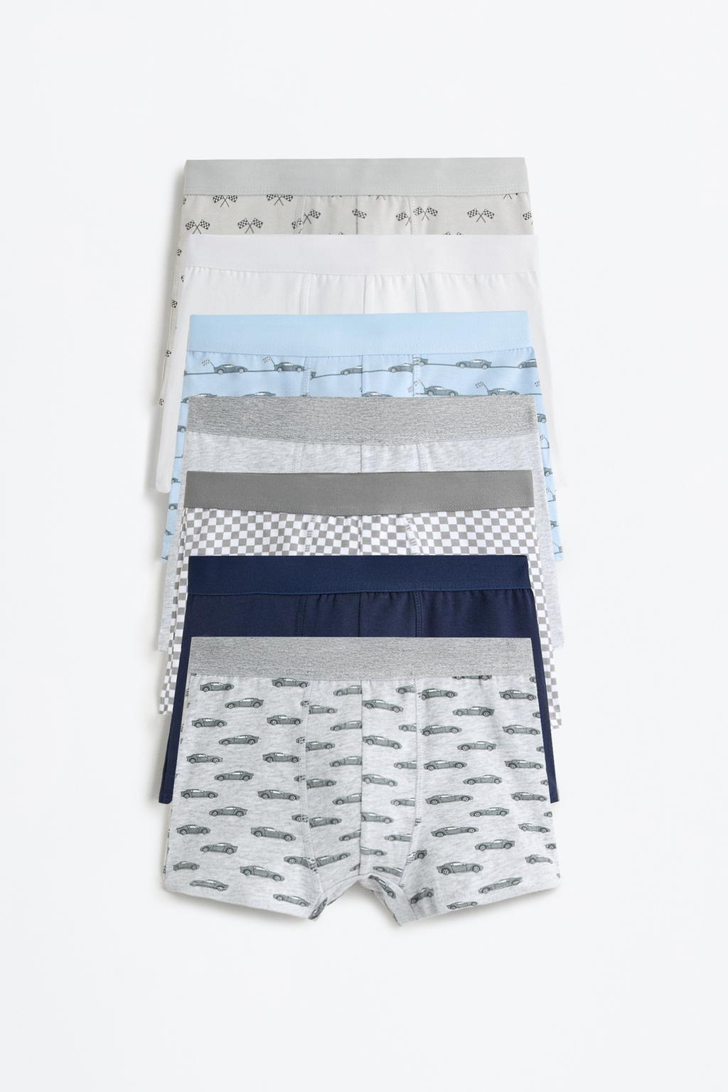 Pack of 7 car boxer shorts