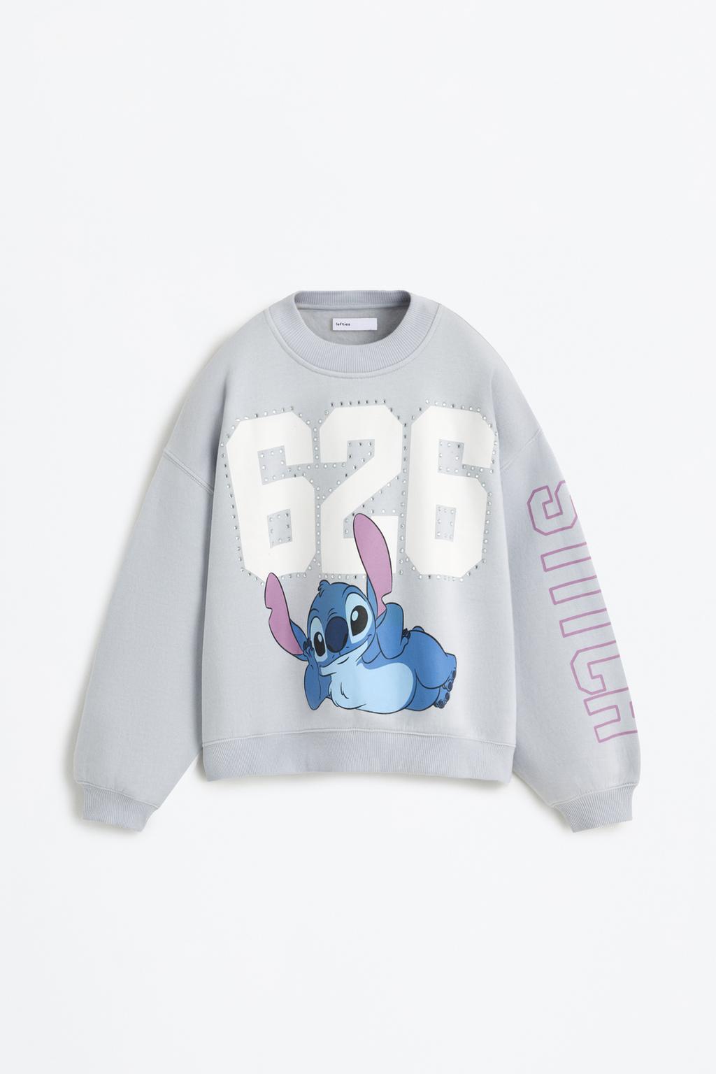Lilo & Stitch ©Disney shimmery appliqué sweatshirt